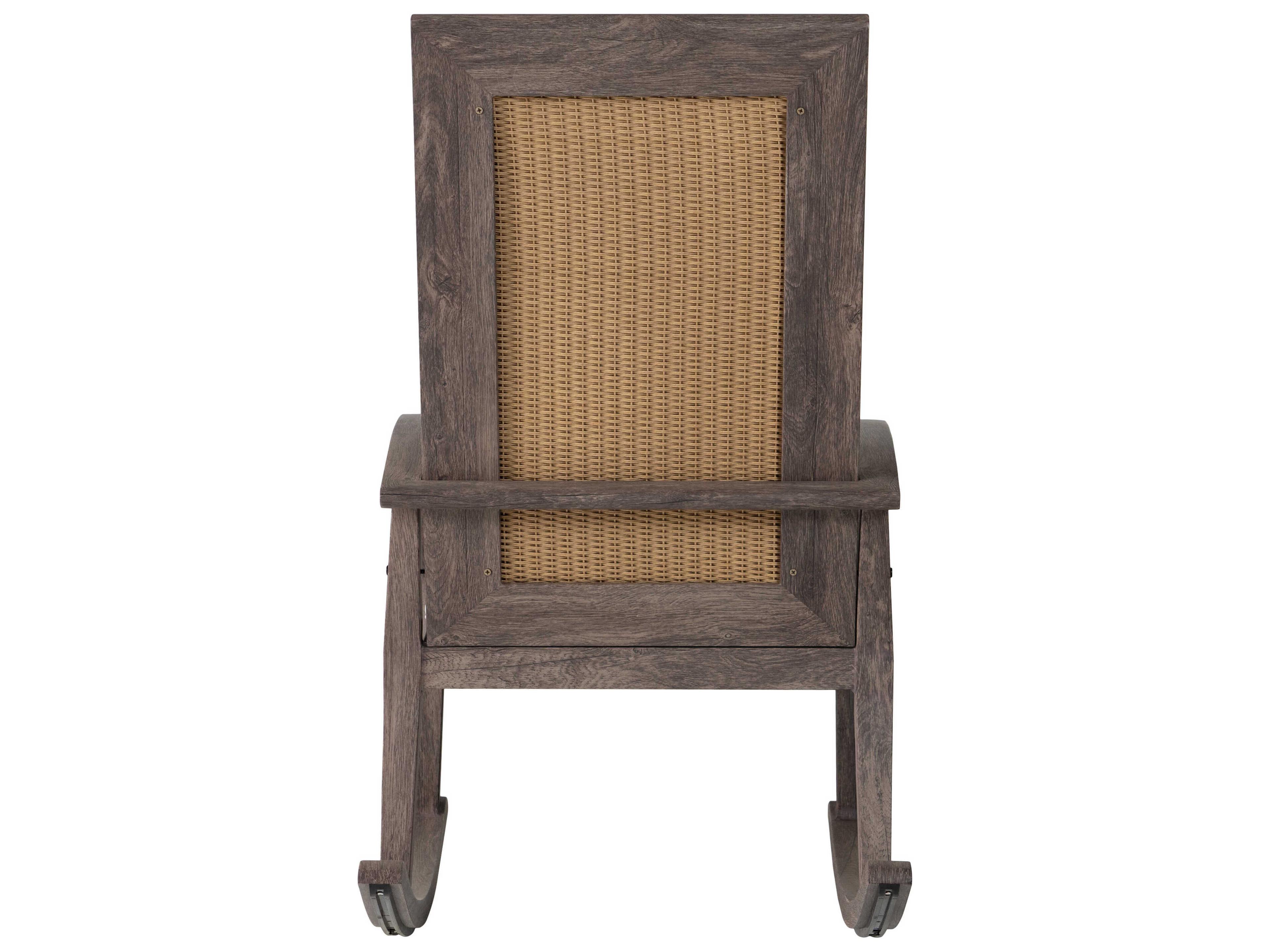 Lloyd Flanders Frontier Aluminum High Back Porch Rocker Chair