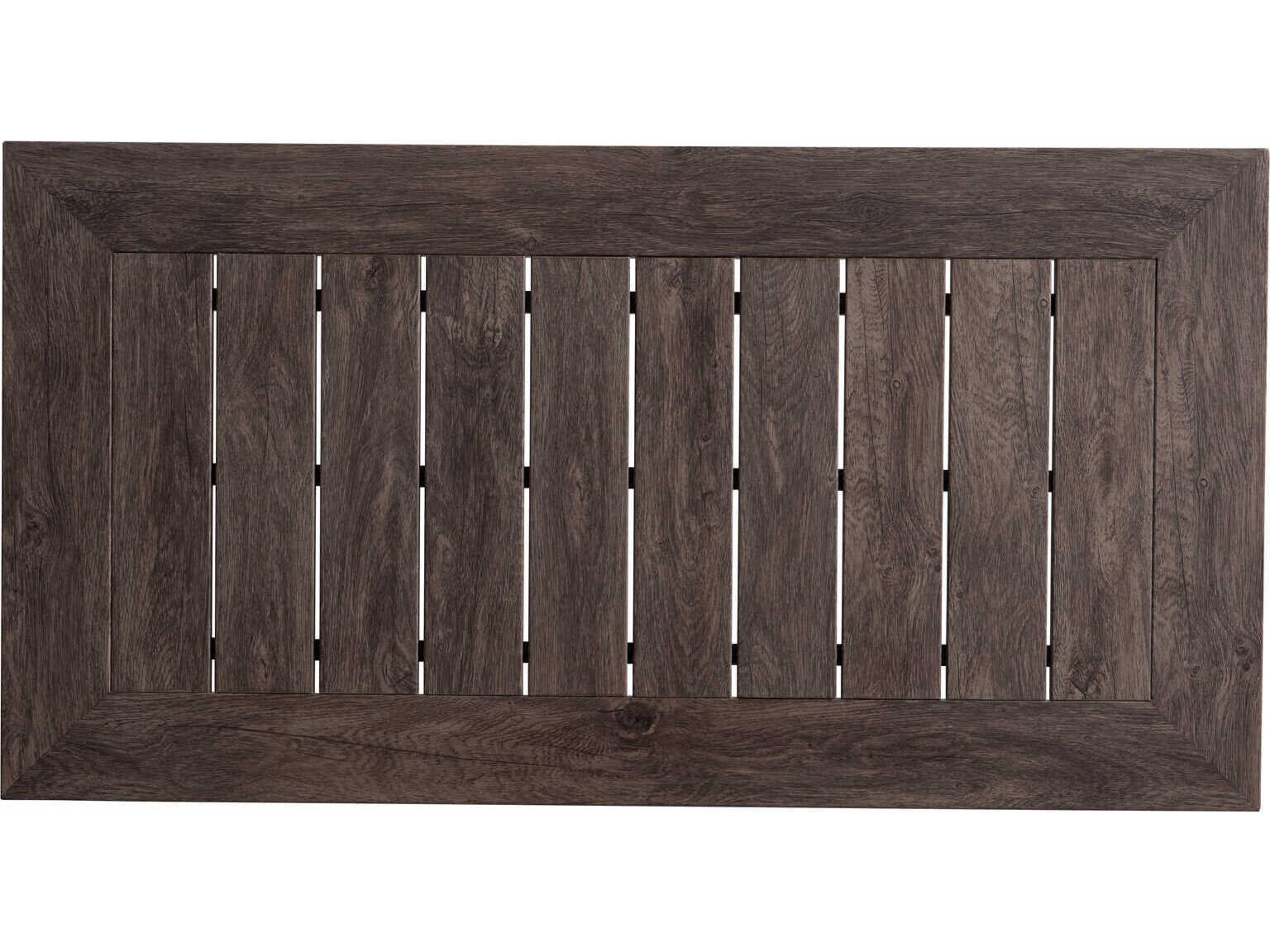 Lloyd Flanders Frontier Aluminum Rectangular Patio Coffee Table