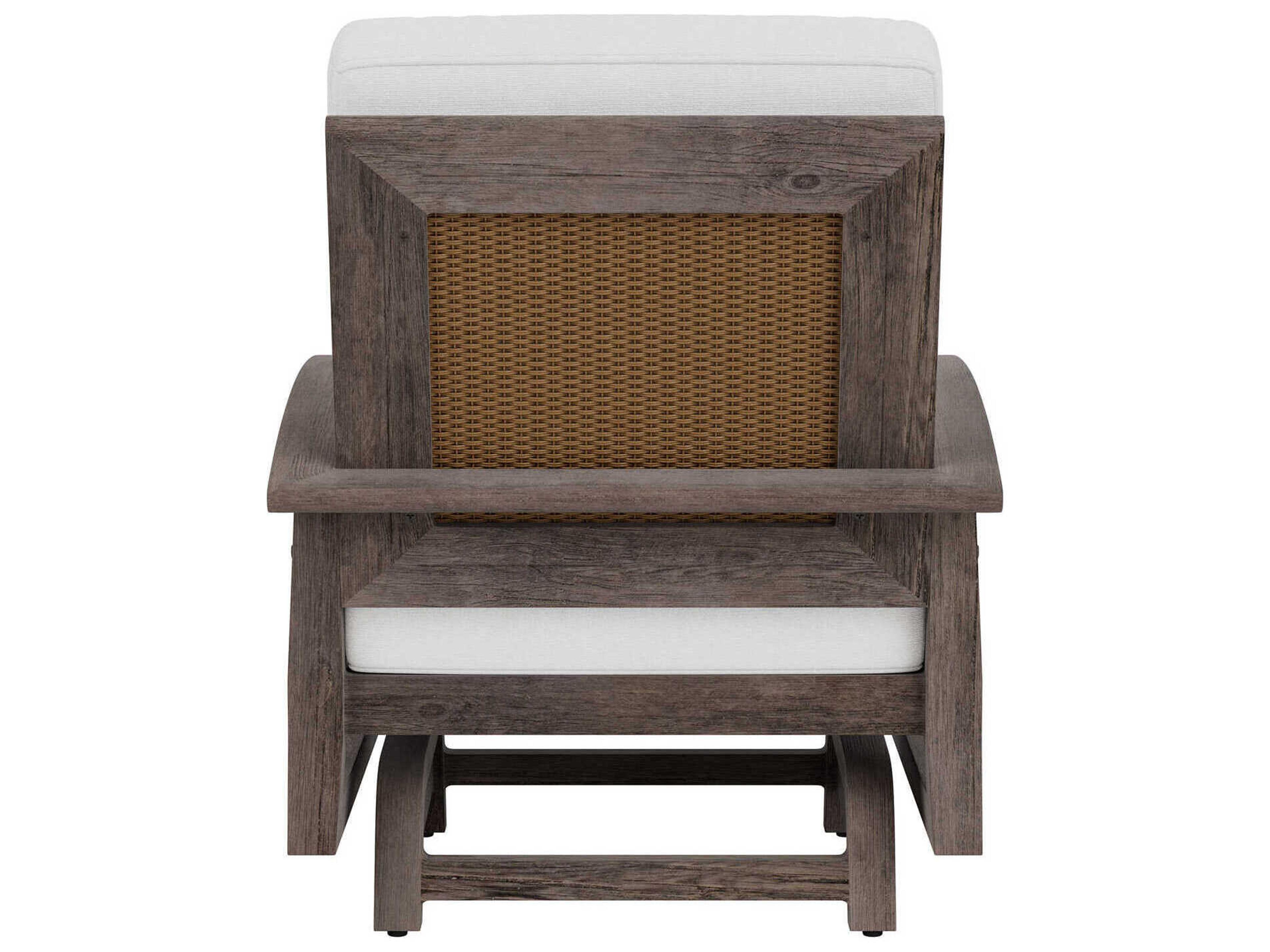 Lloyd Flanders Frontier Aluminum Spring Rocker Outdoor Lounge Chair