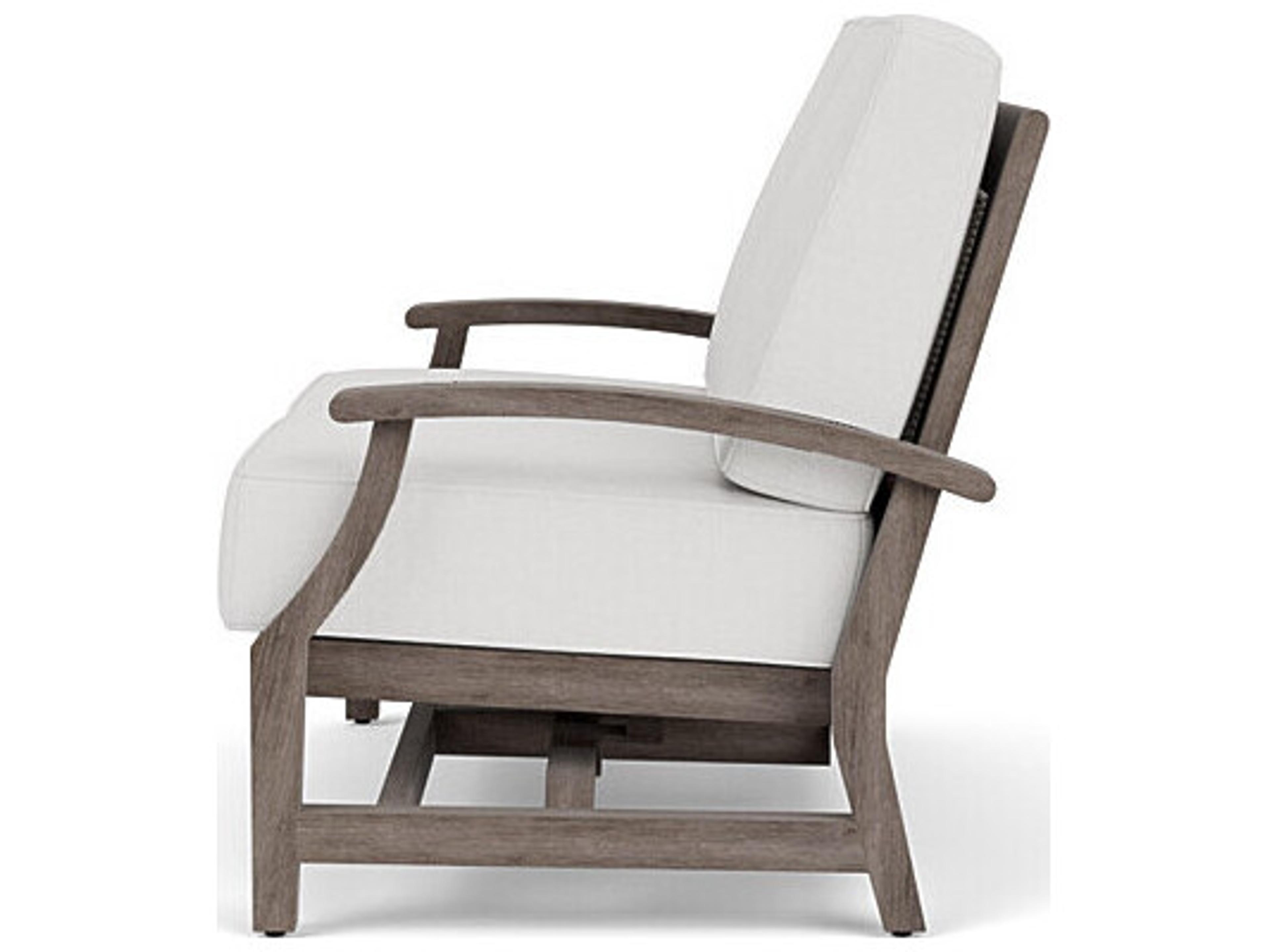 Lloyd Flanders Frontier Aluminum Spring Rocker Loveseat