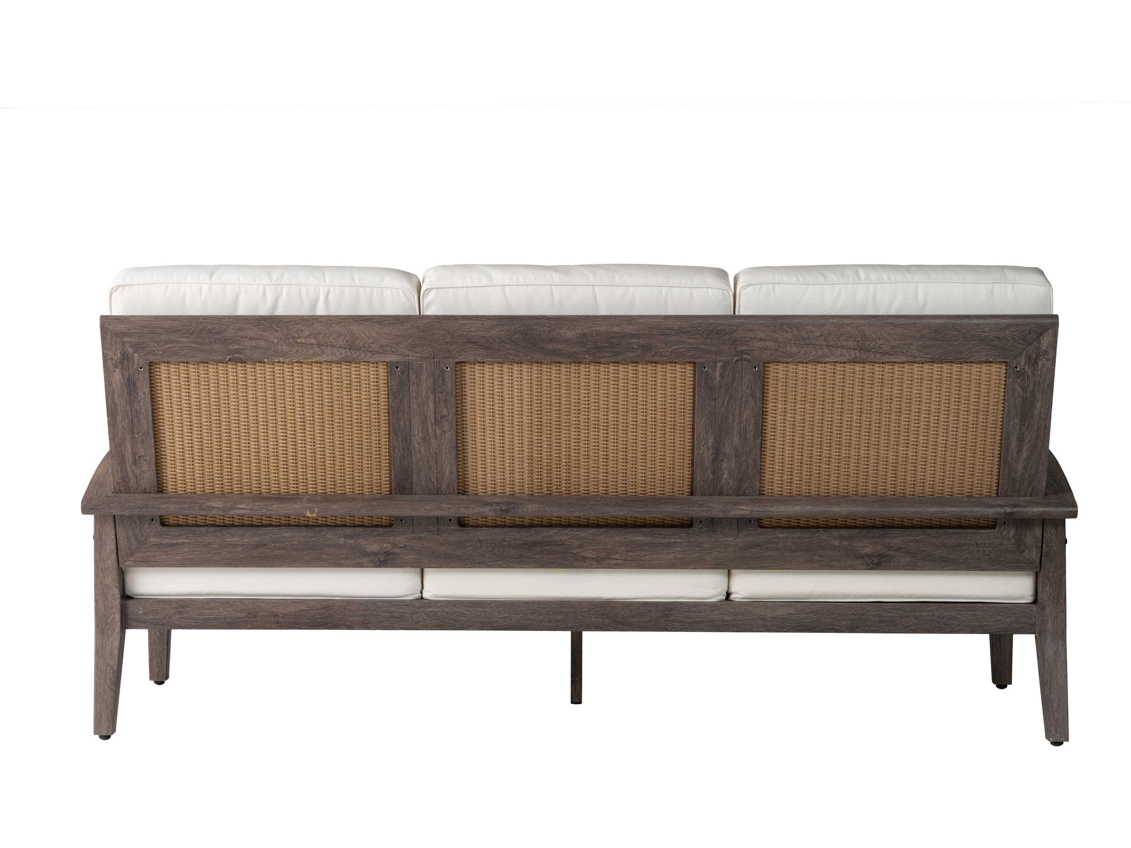 Lloyd Flanders Frontier Aluminum Patio Sofa