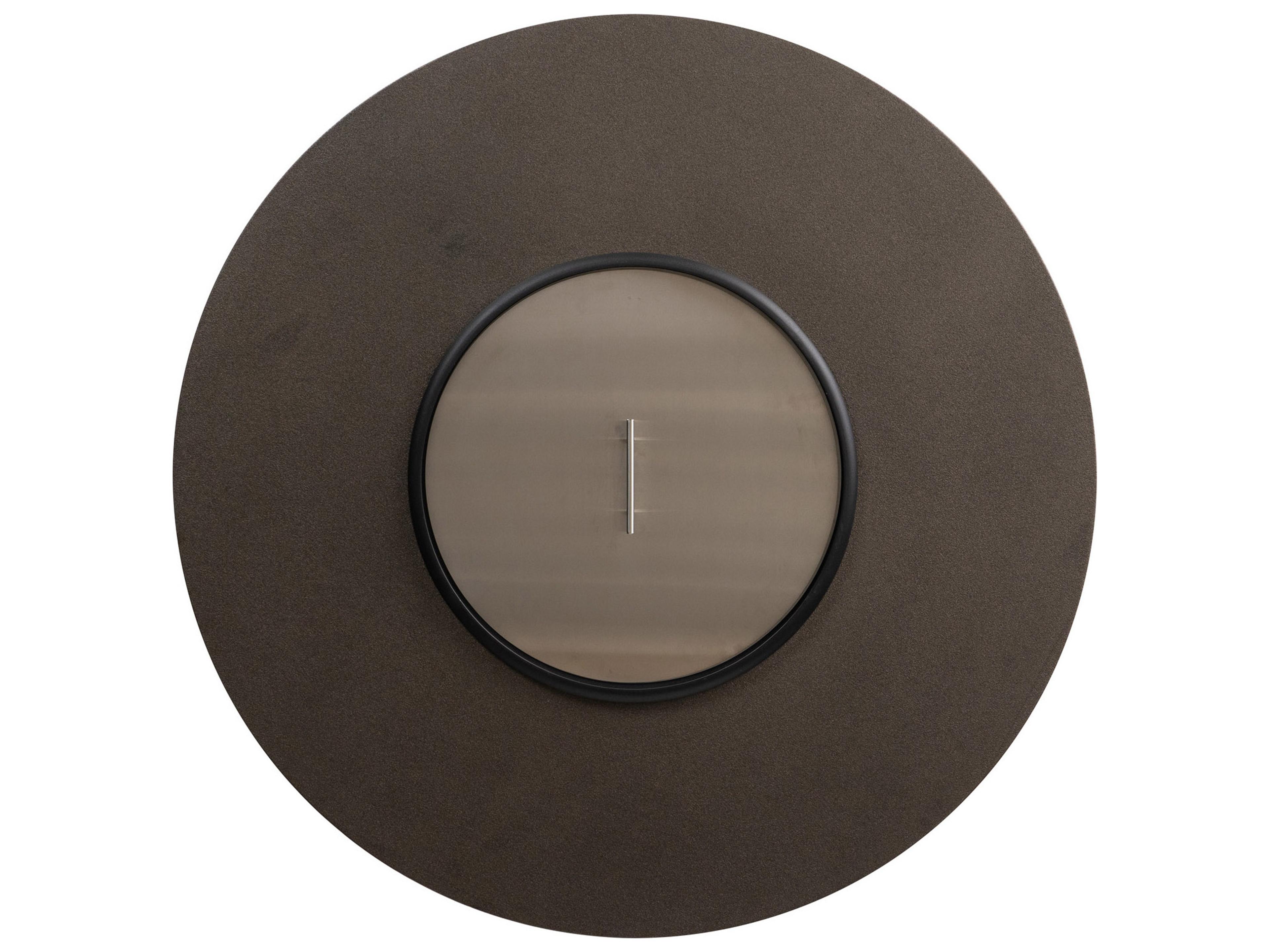 Lloyd Flanders Frontier Aluminum Hexagonal Outdoor Fire Pit Table