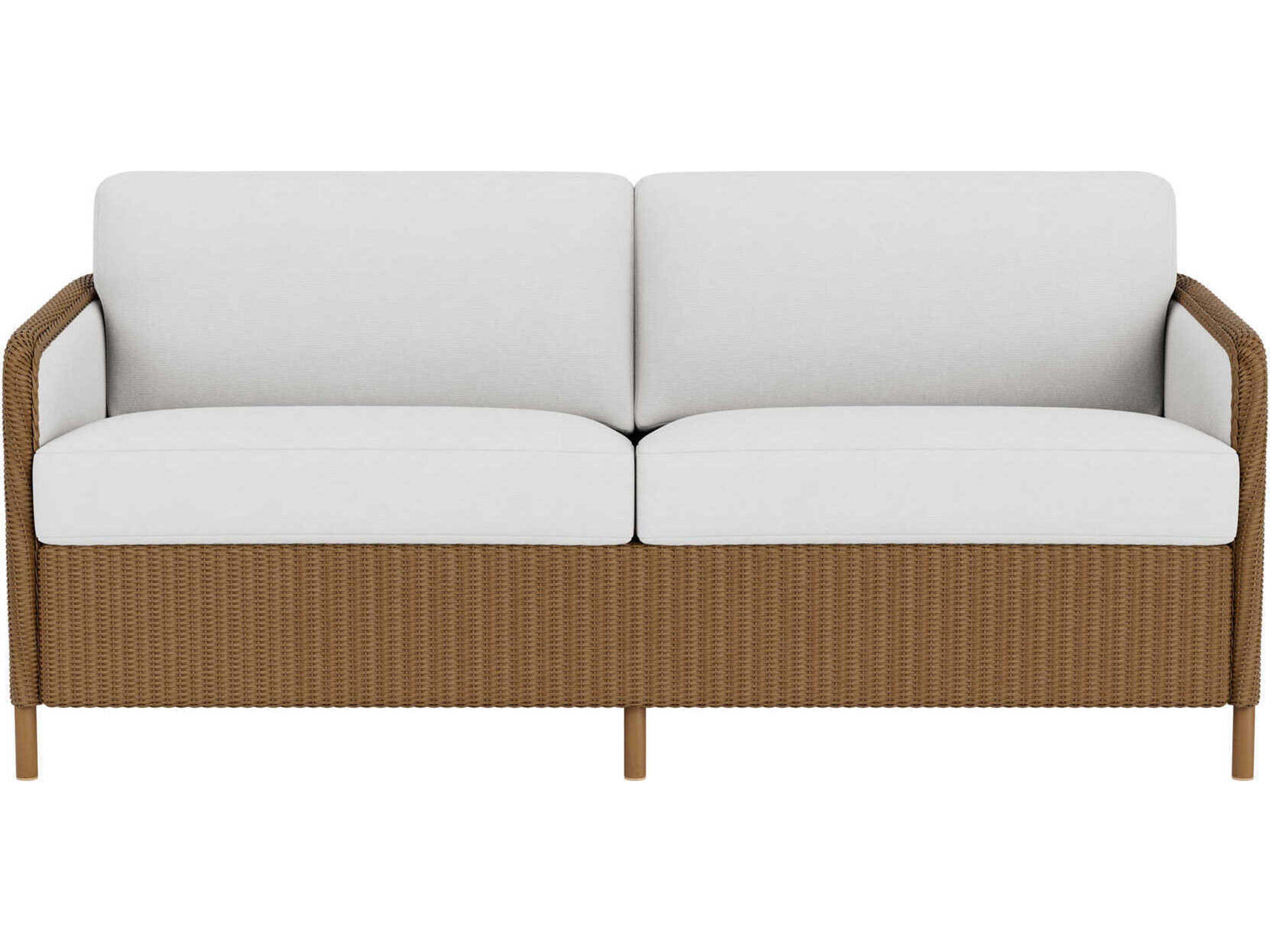 Lloyd Flanders Visions Wicker Outdoor Sofa