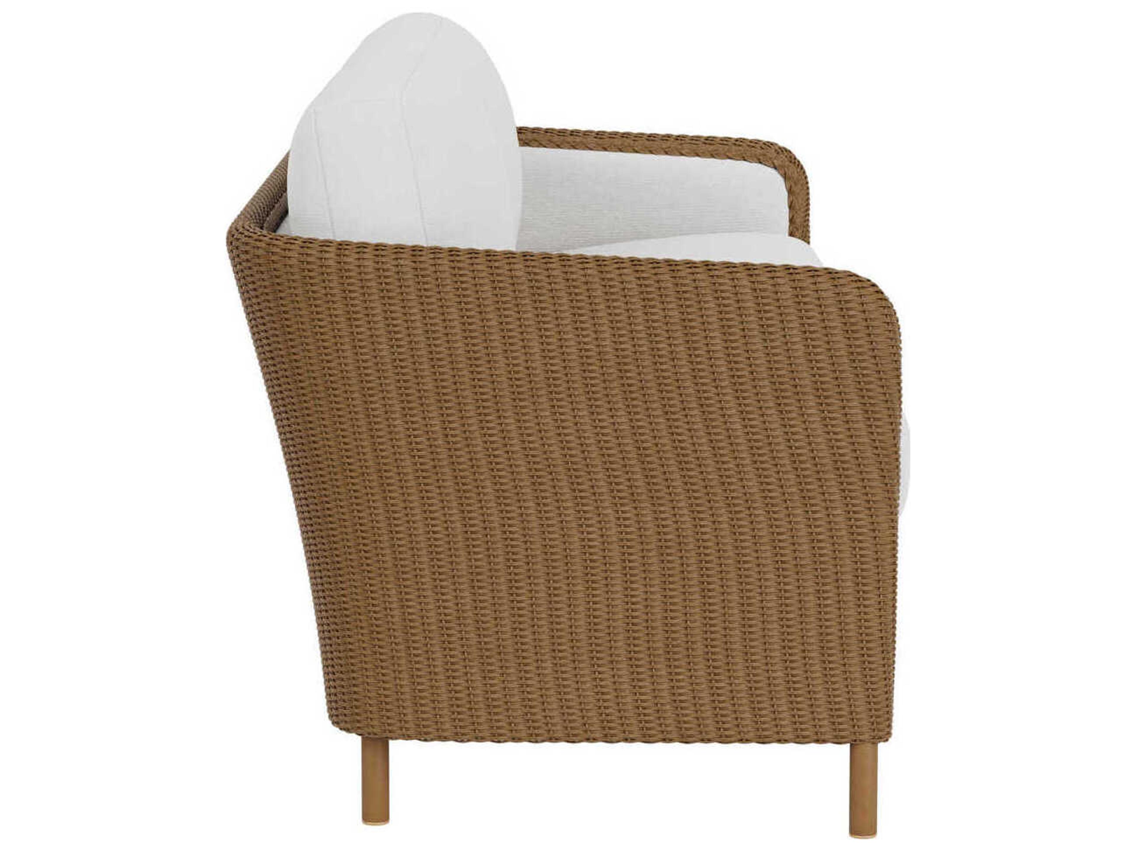 Lloyd Flanders Visions Wicker Outdoor Sofa