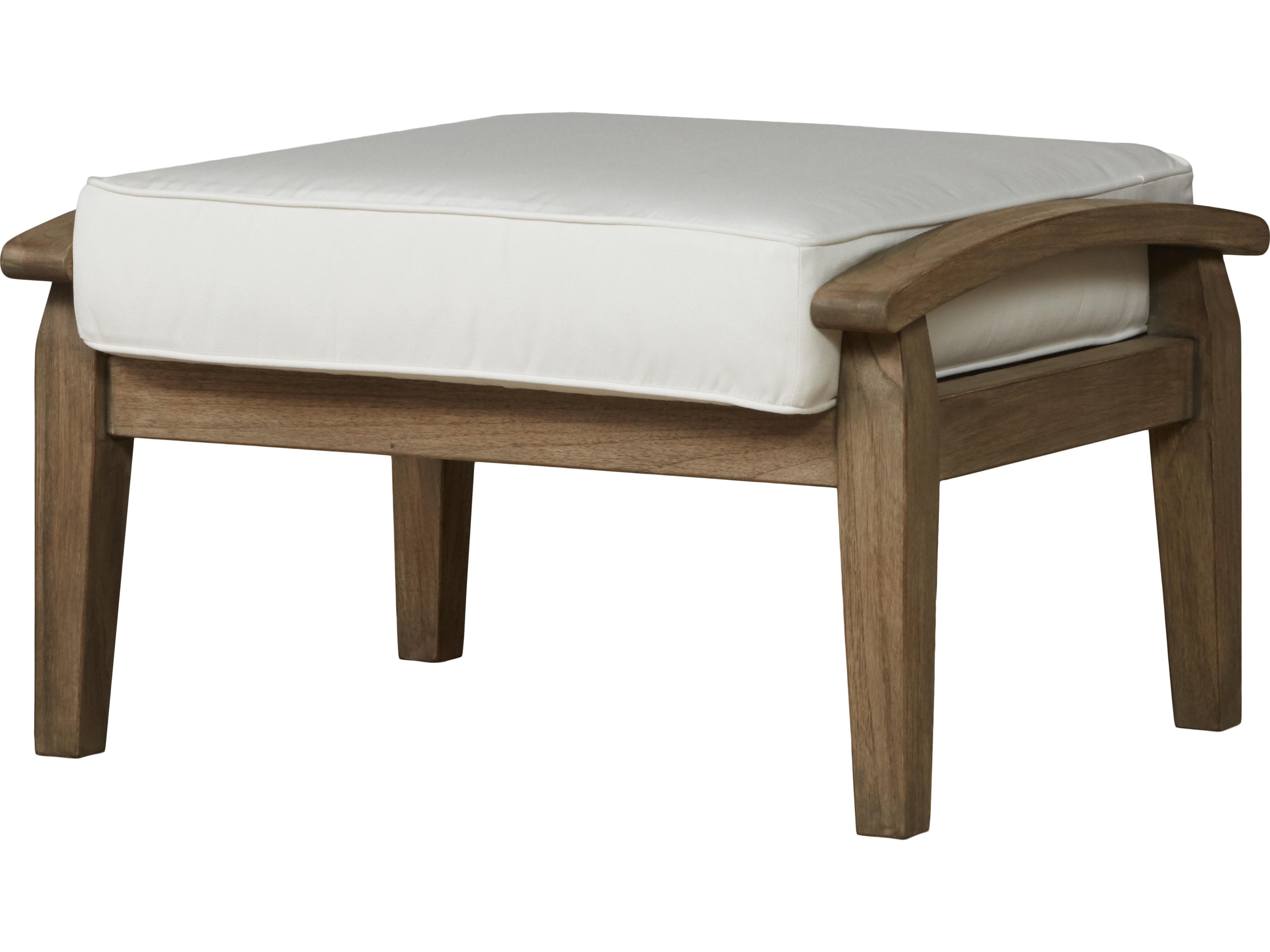 Wildwood Teak Cushion Patio Ottoman