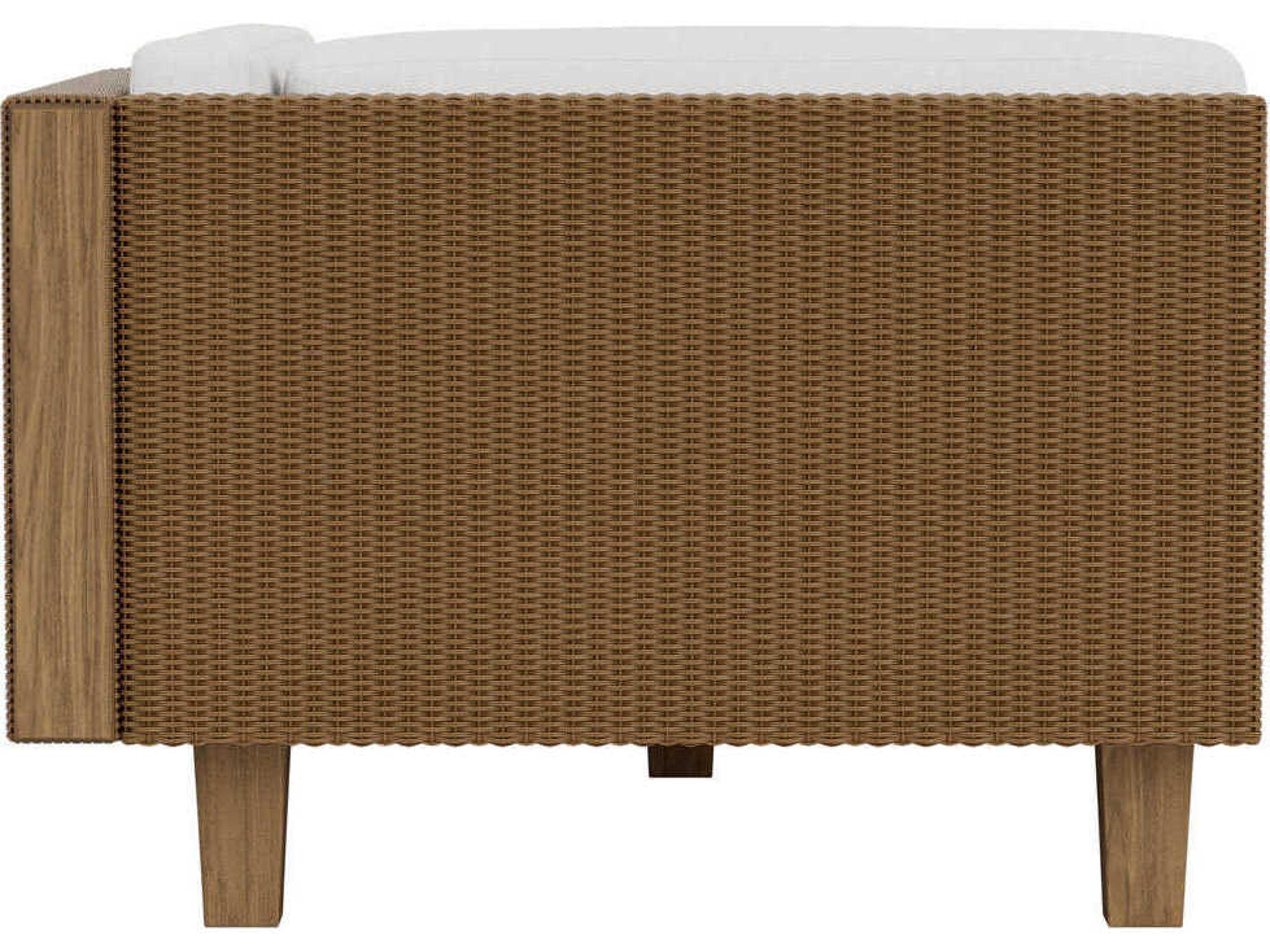 Lloyd Flanders Catalina Wicker Left Arm Patio Chaise Lounge