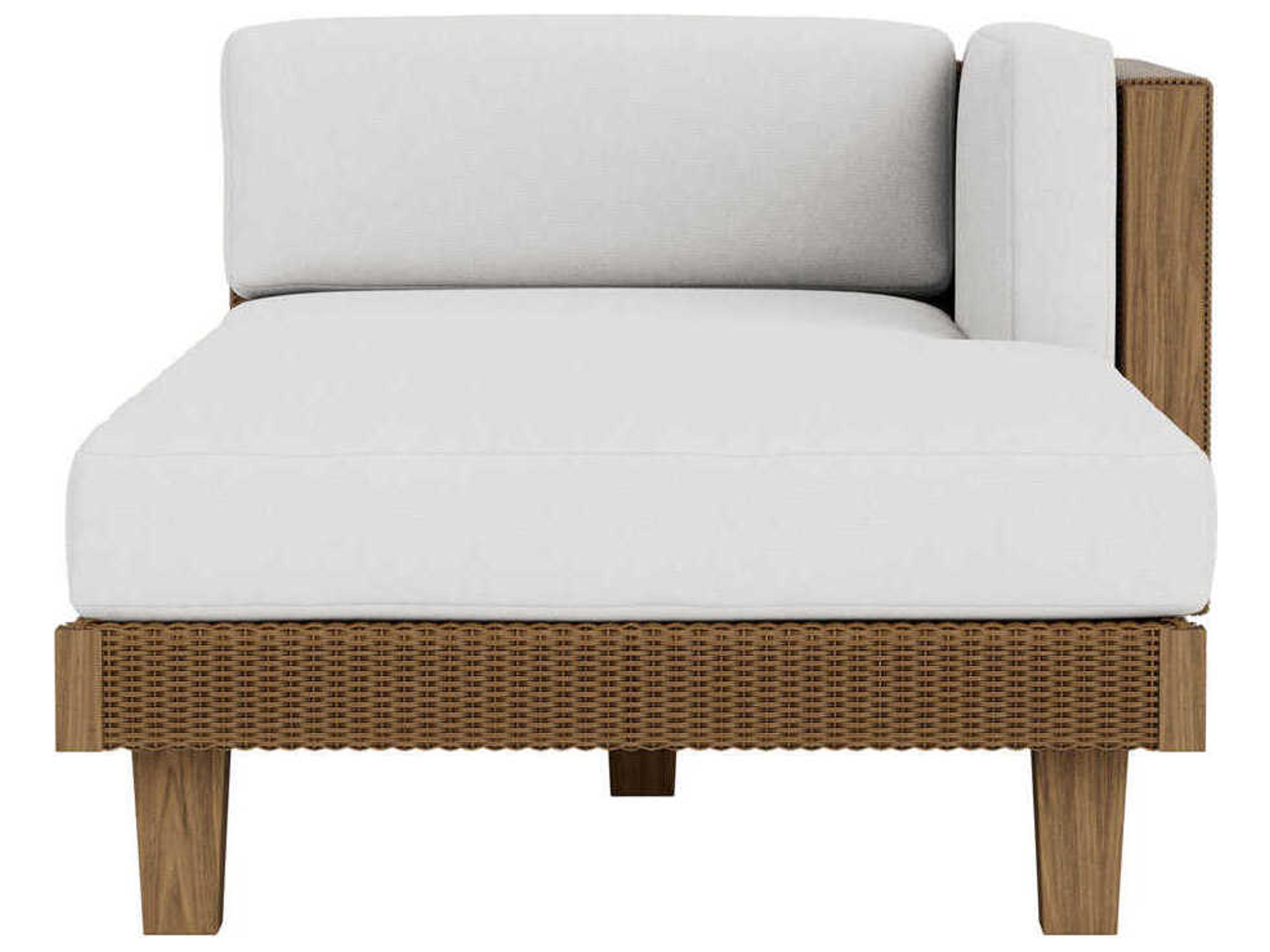 Lloyd Flanders Catalina Wicker Left Arm Patio Chaise Lounge