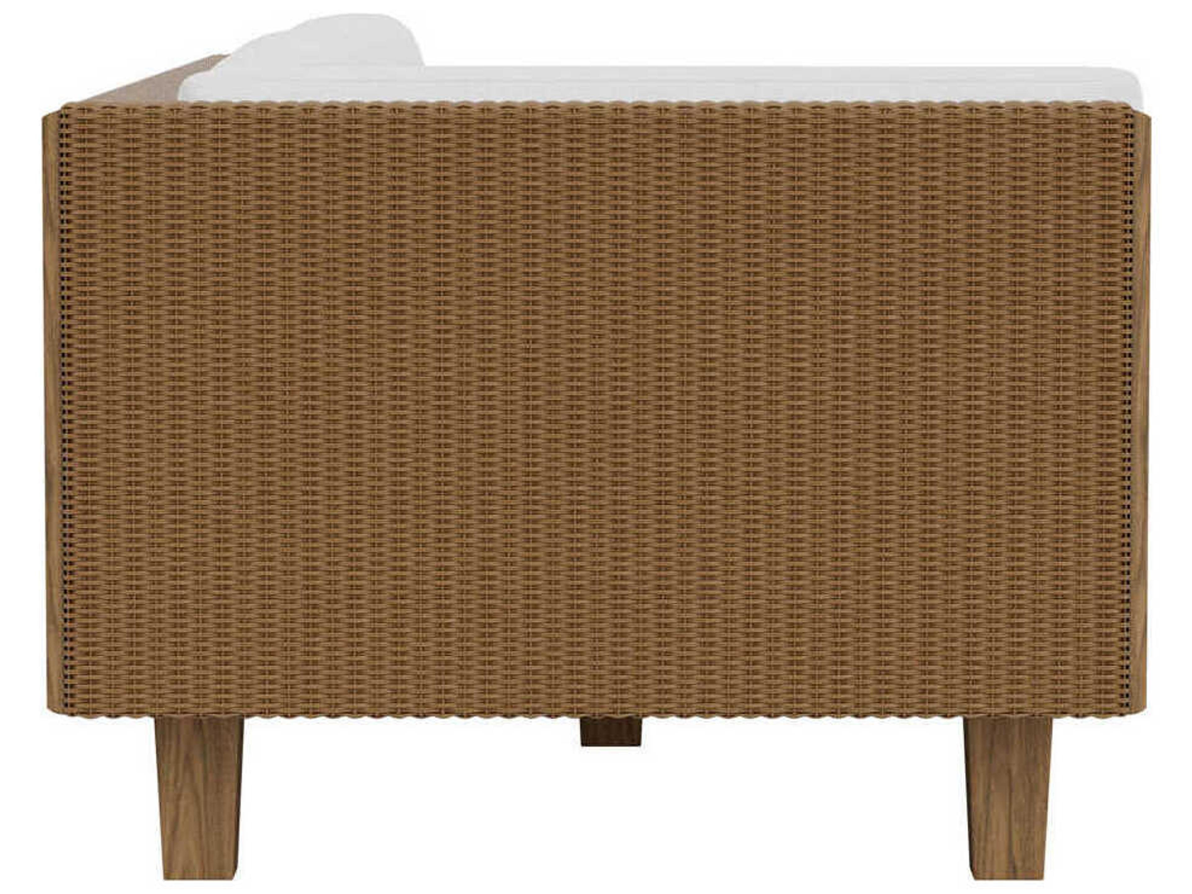 Lloyd Flanders Catalina Wicker Right Arm Outdoor Loveseat