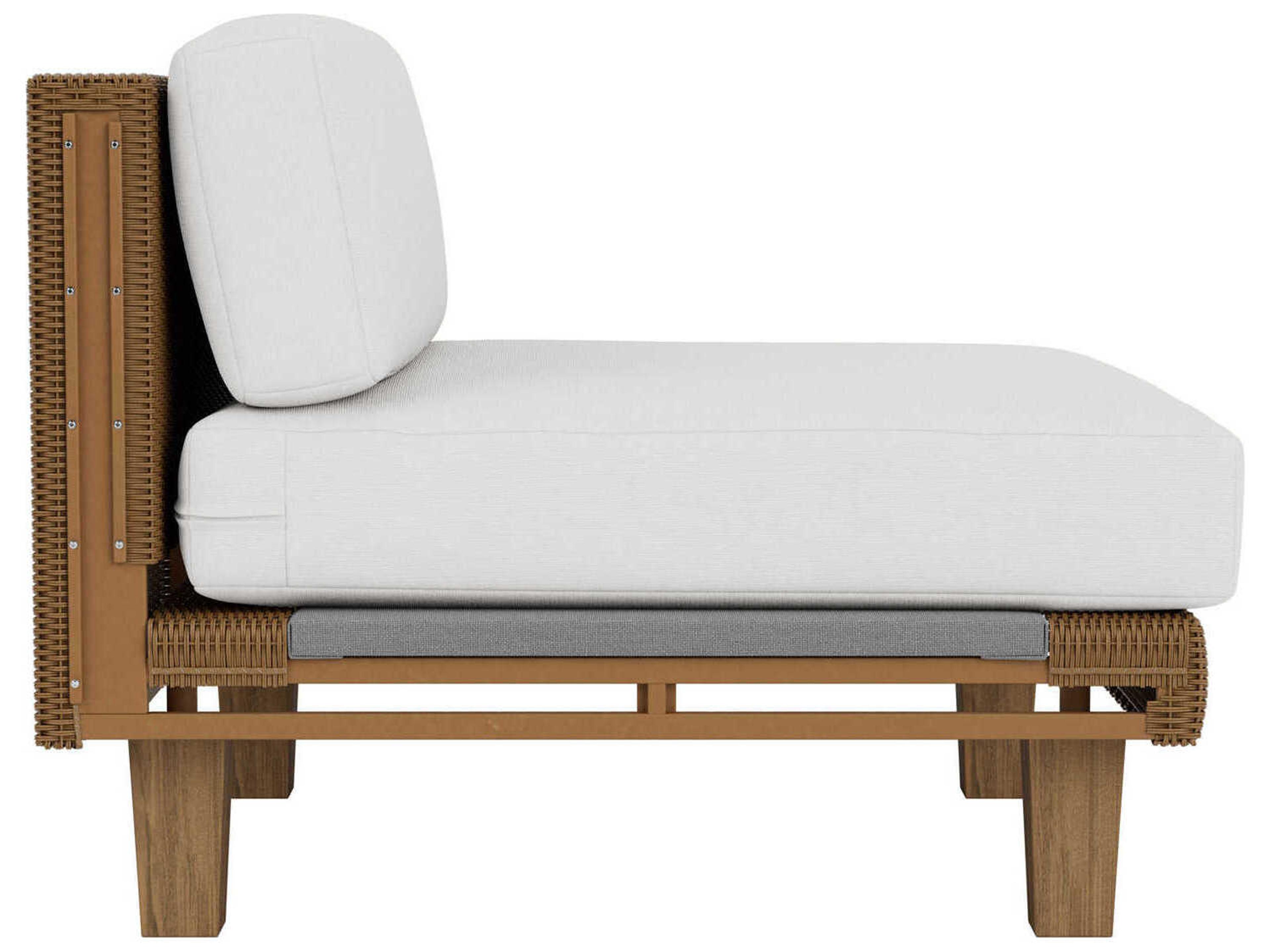 Lloyd Flanders Catalina Wicker Modular Outdoor Lounge Chair