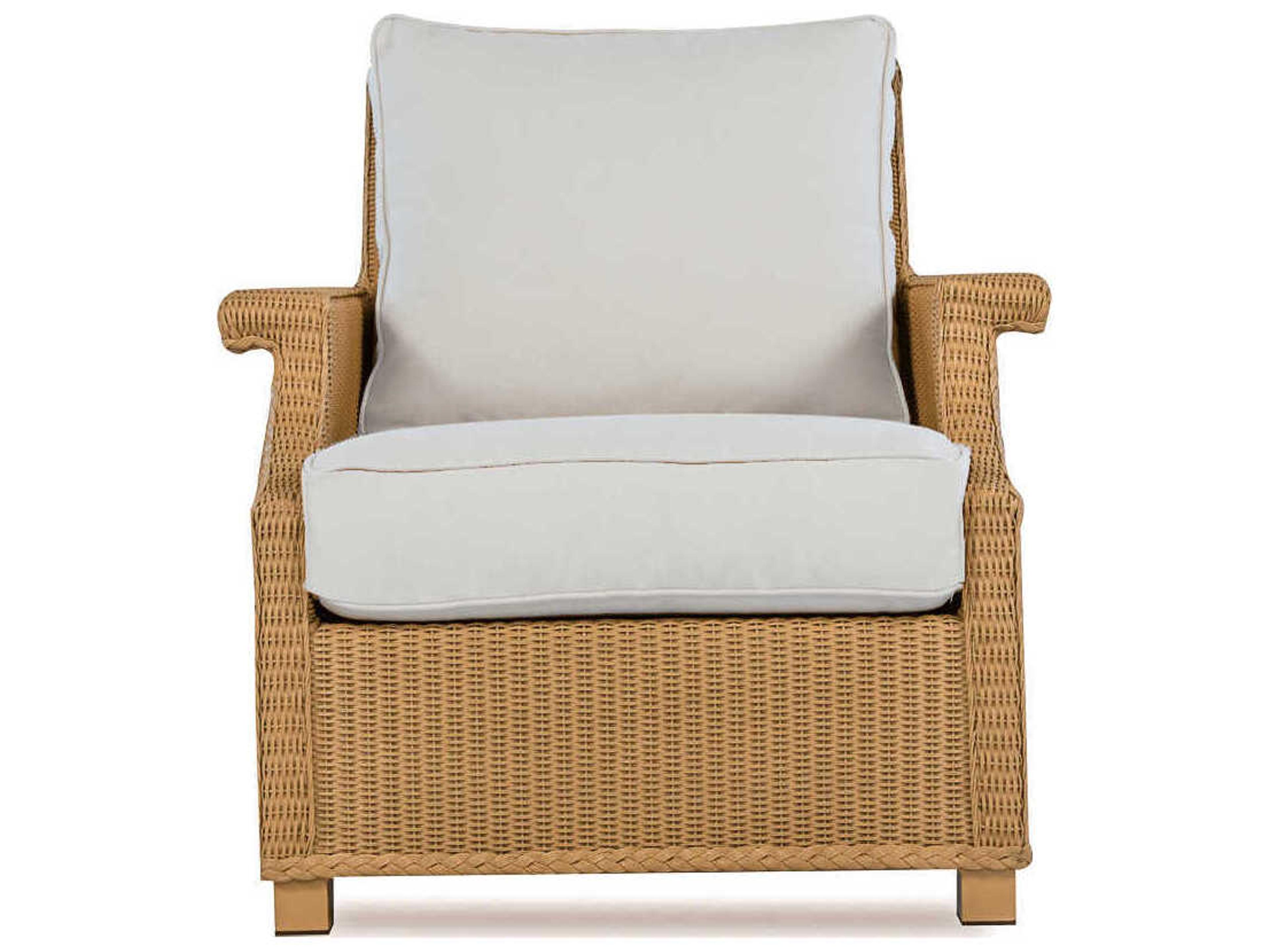 Lloyd Flanders Hamptons Wicker Patio Lounge Chair