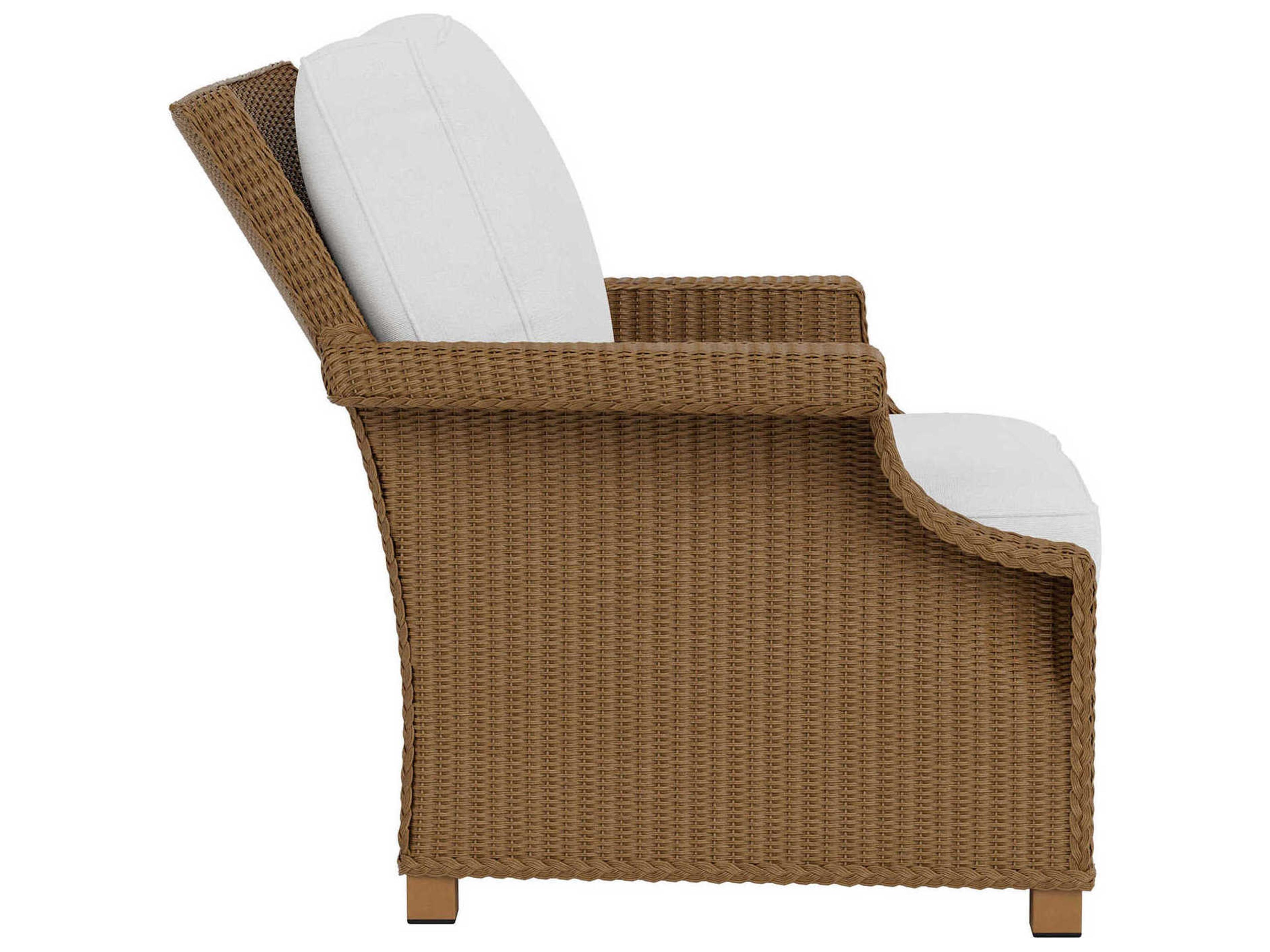 Lloyd Flanders Hamptons Wicker Patio Lounge Chair