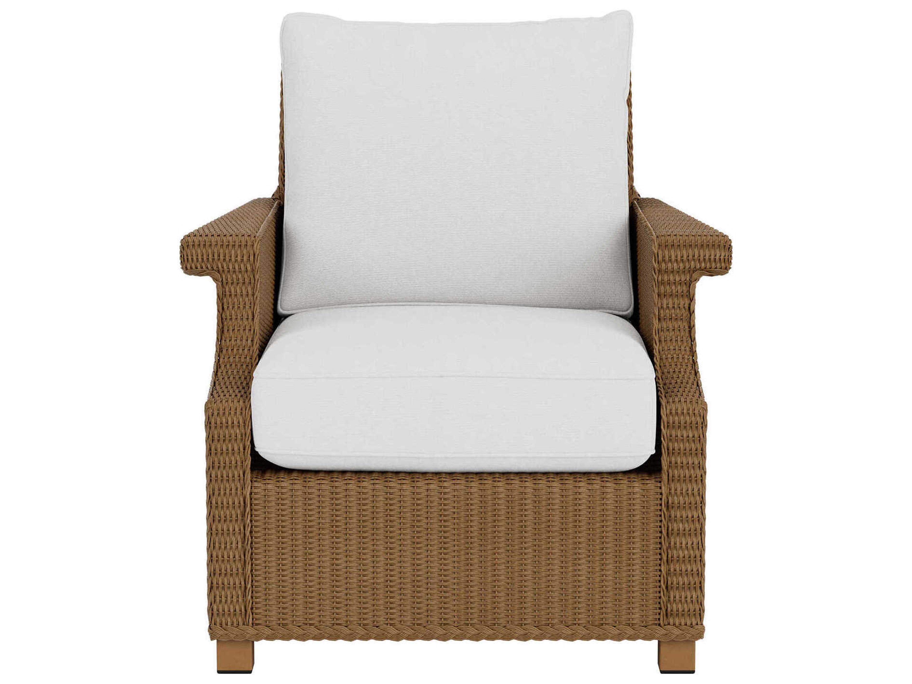 Lloyd Flanders Hamptons Wicker Patio Lounge Chair