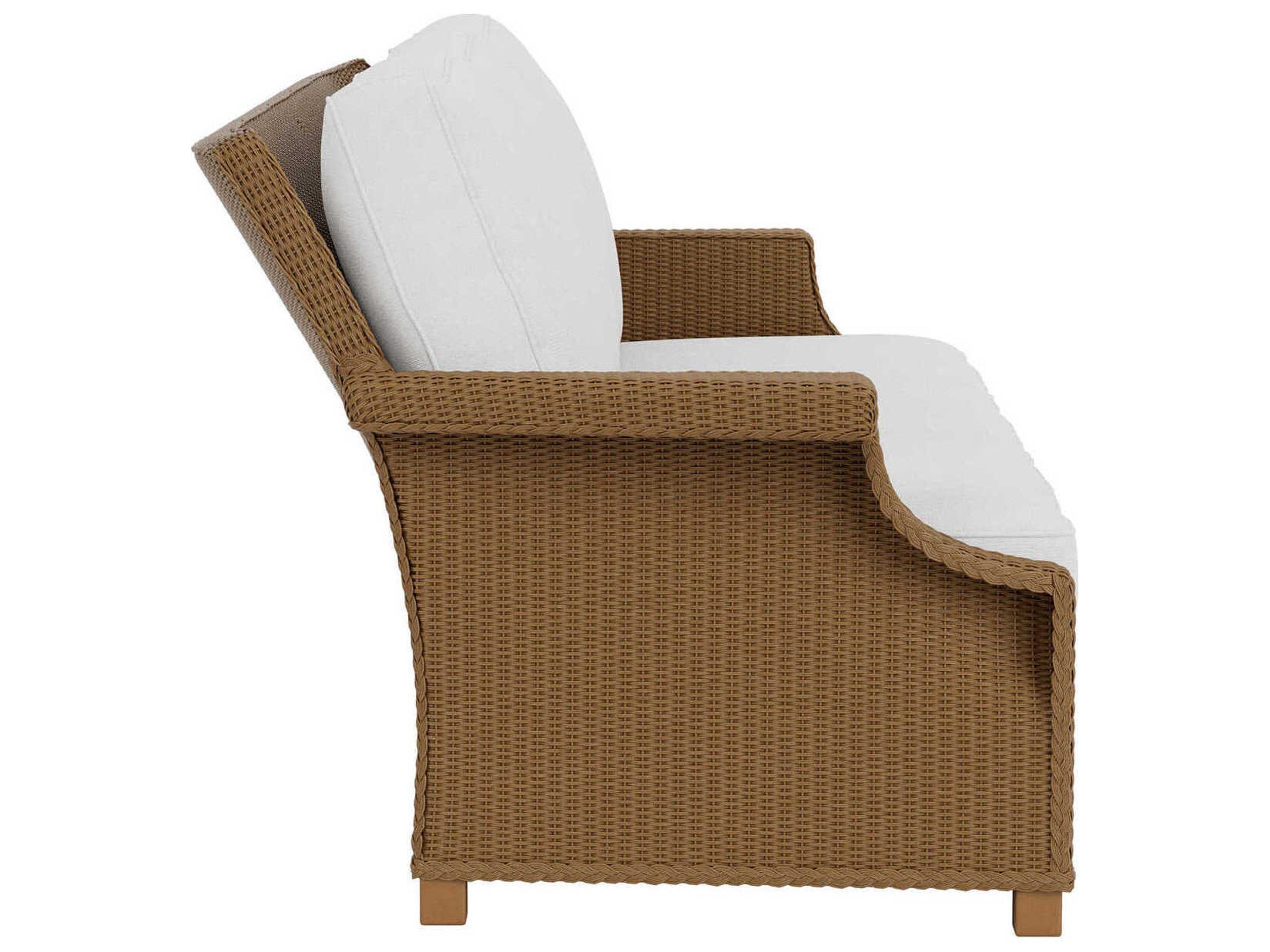Lloyd Flanders Hamptons Wicker Outdoor Sofa