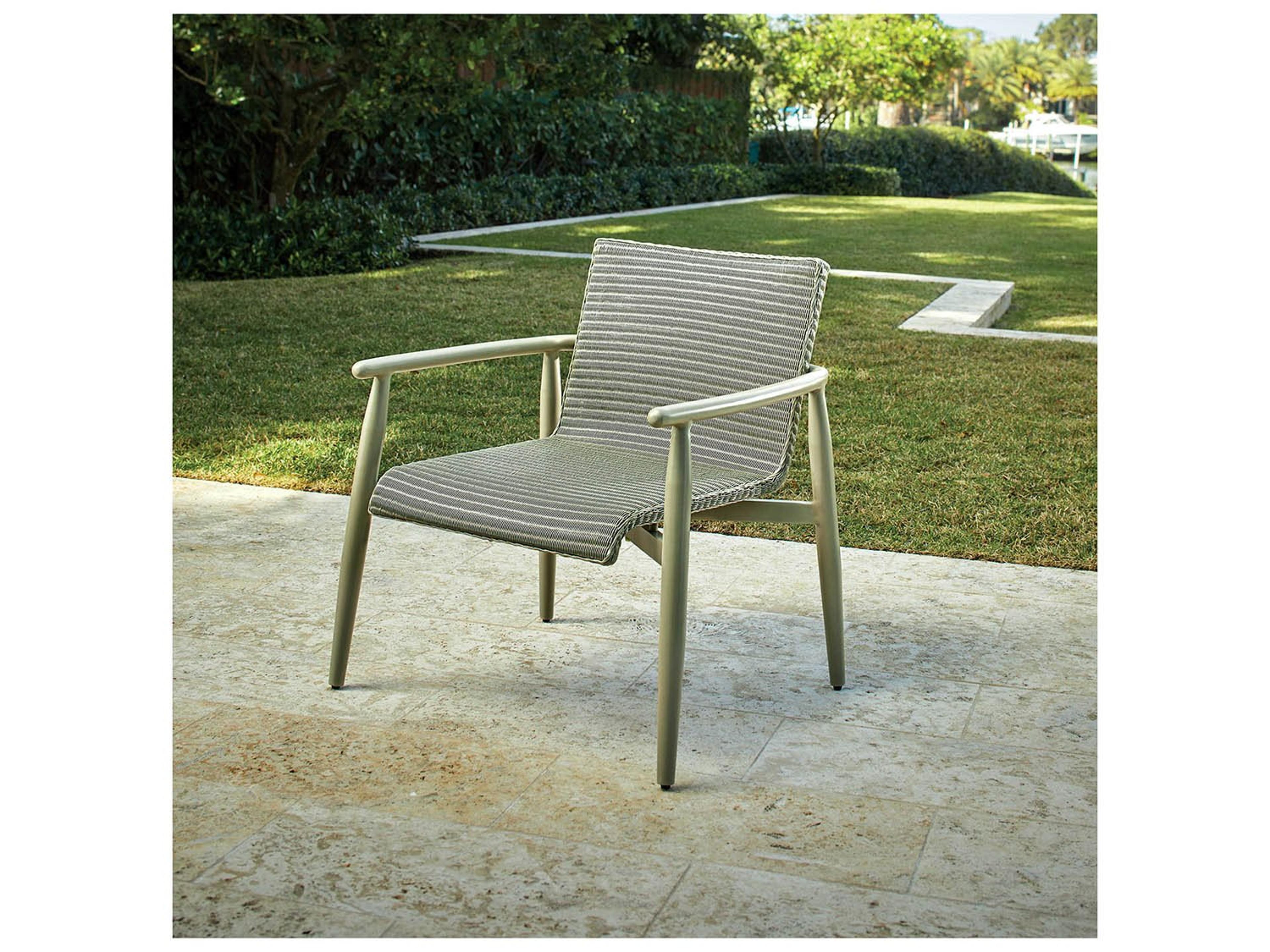 Lloyd Flanders Fairview Wicker Outdoor Lounge Chair