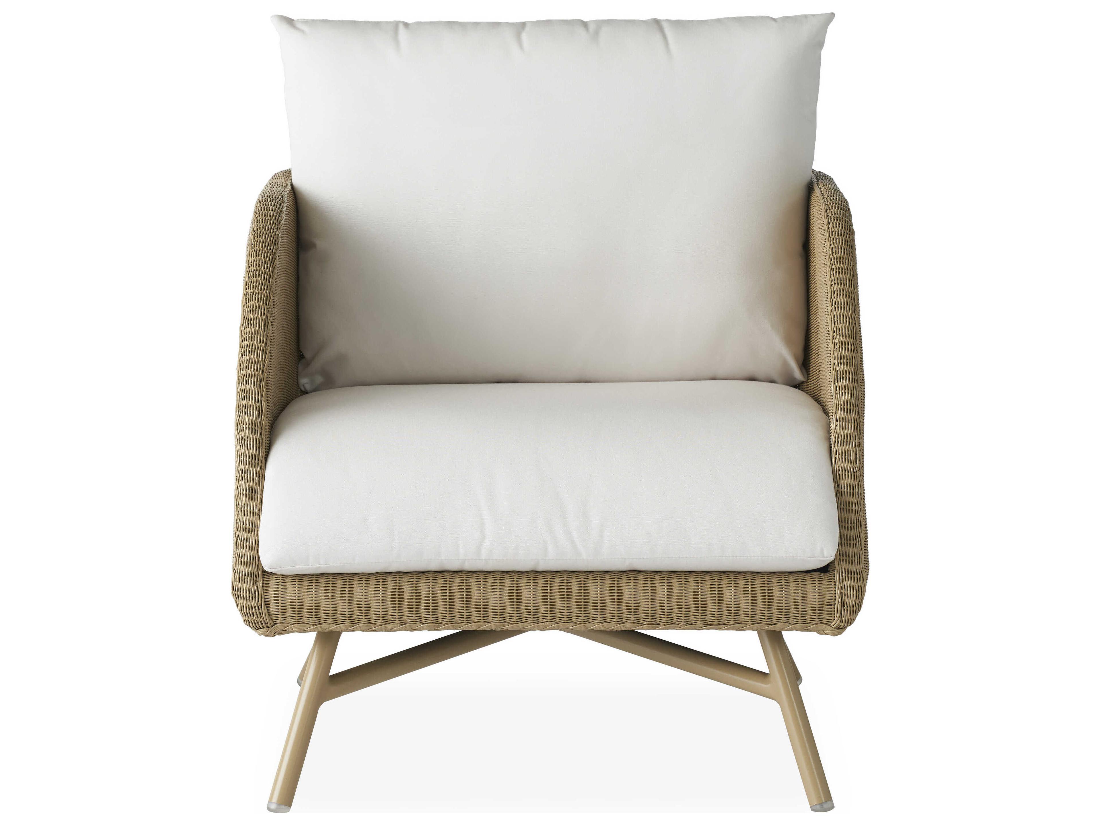 Lloyd Flanders Essence Wicker Outdoor Patio Lounge Chair