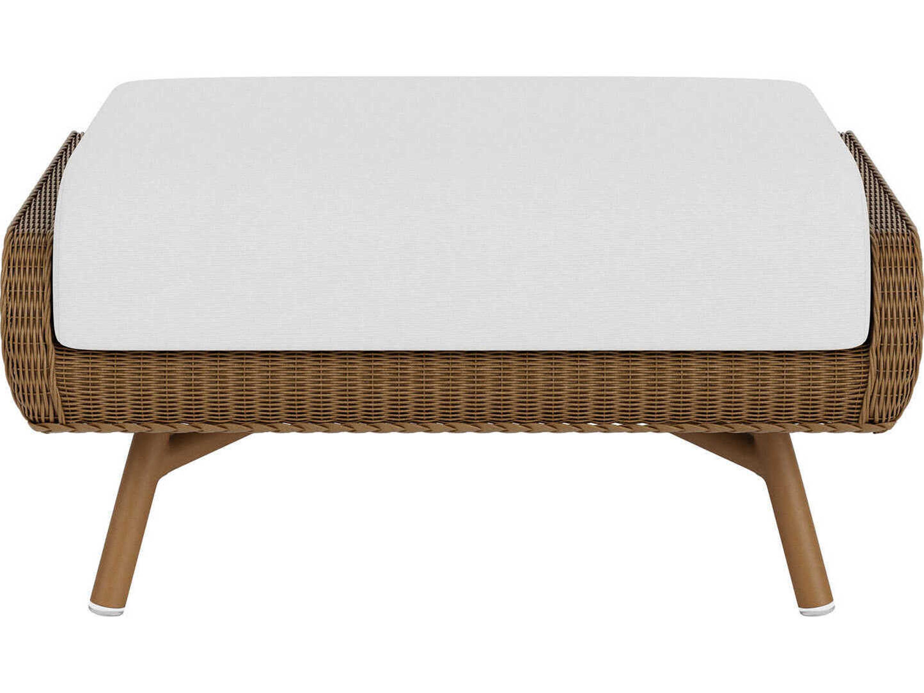 Lloyd Flanders Essence Wicker Outdoor Patio Ottoman