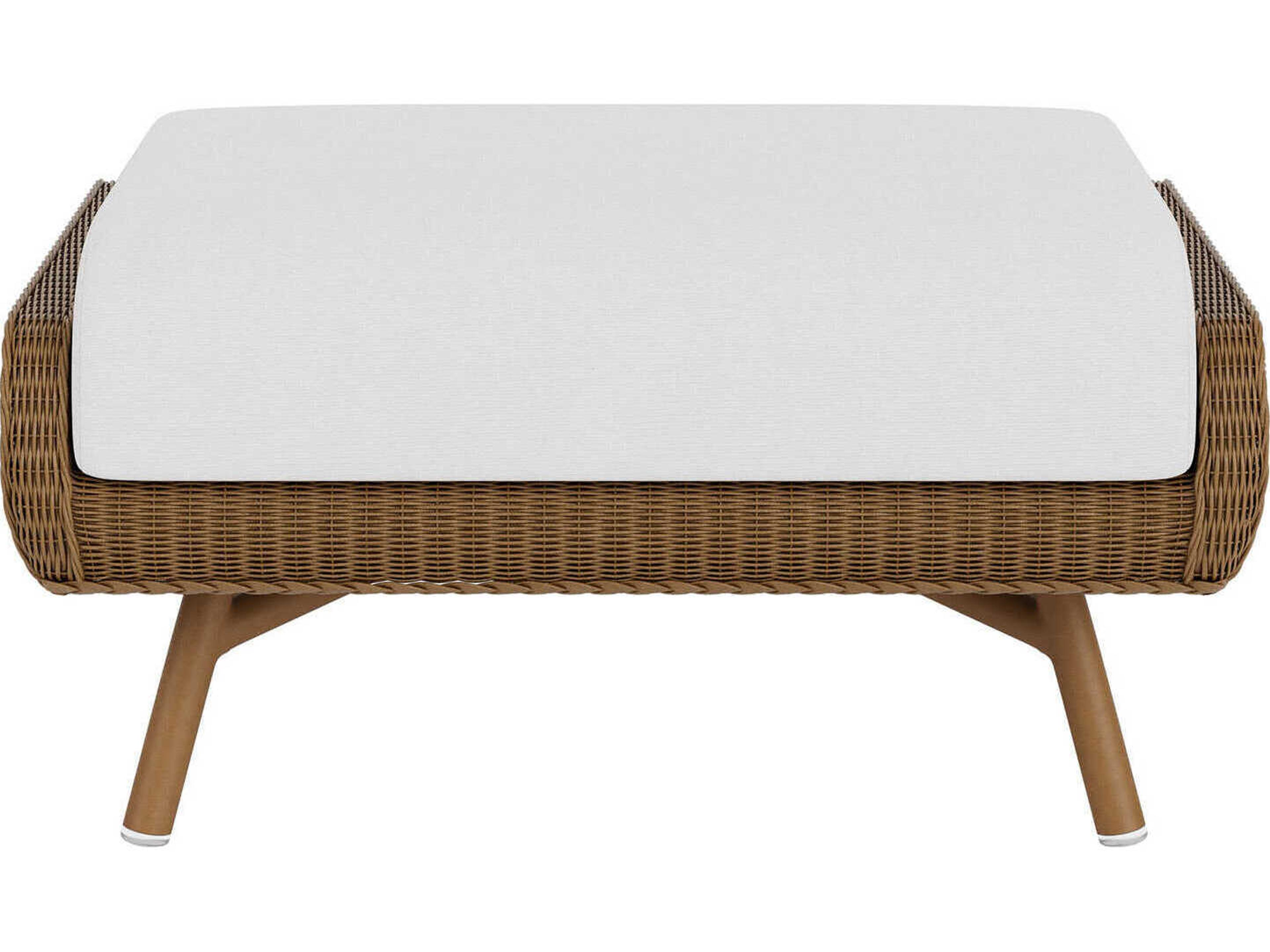 Lloyd Flanders Essence Wicker Outdoor Patio Ottoman