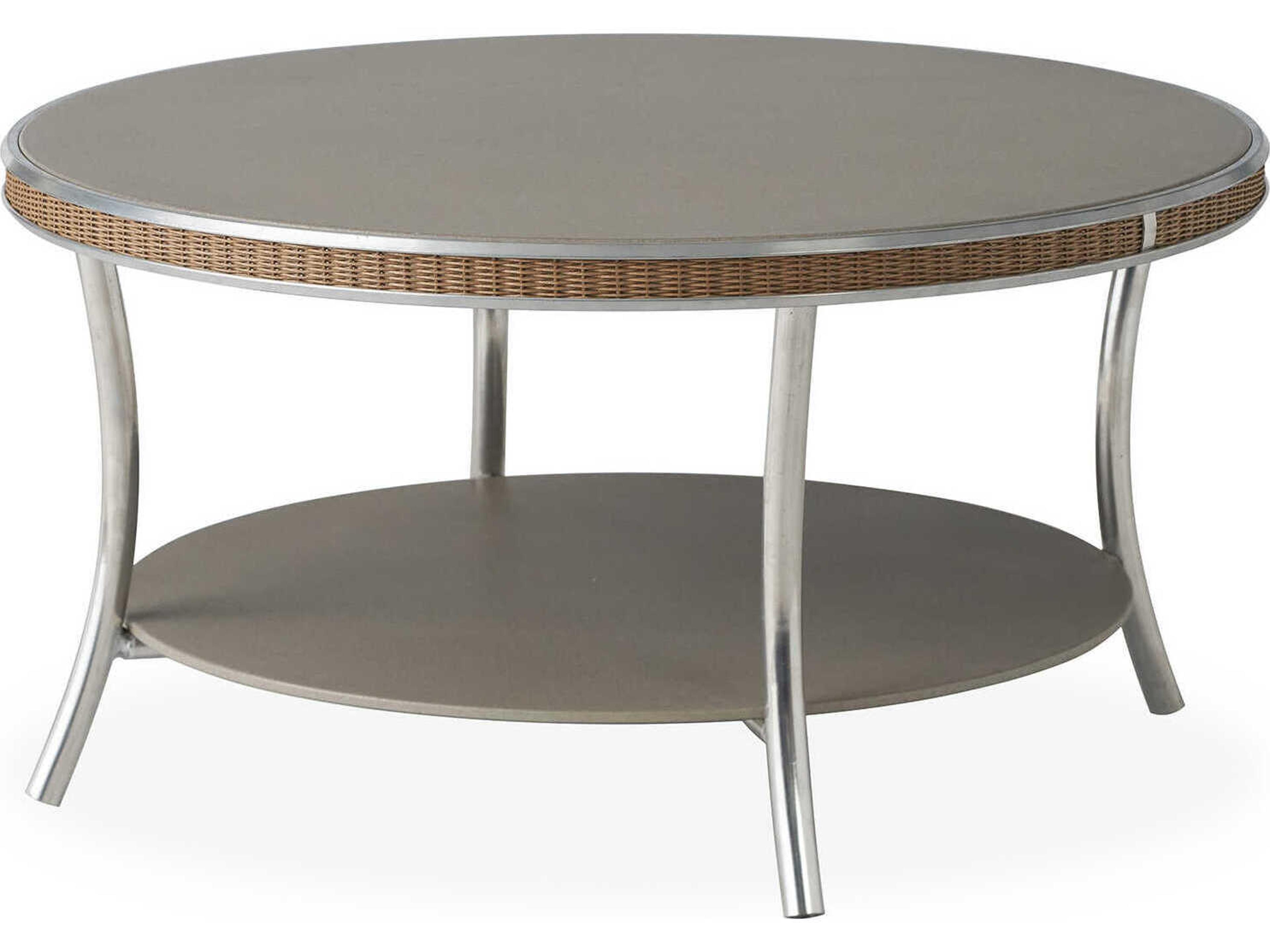 Essence Wicker Round Outdoor Coffee Table