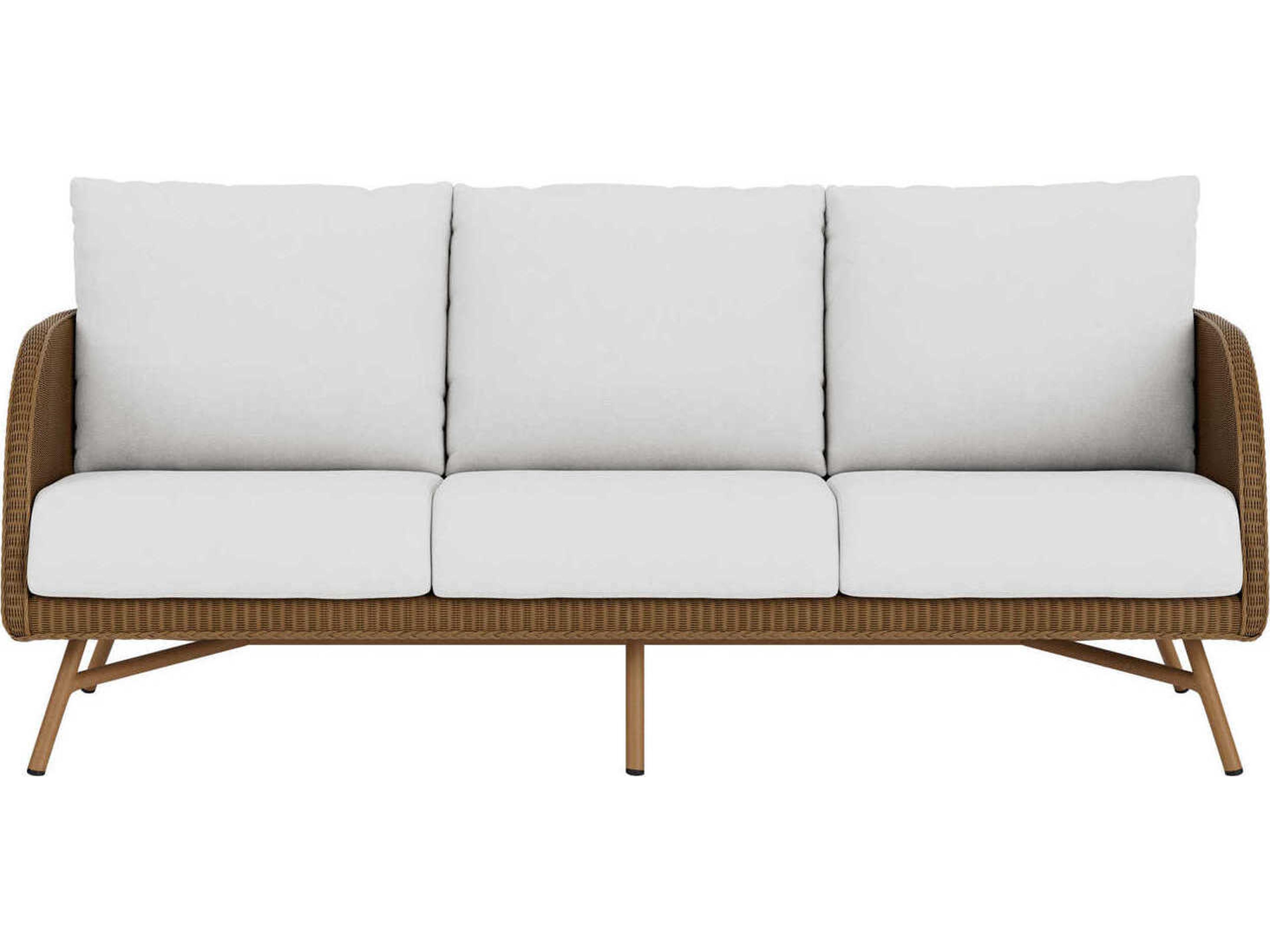 Lloyd Flanders Essence Wicker Outdoor Patio Sofa