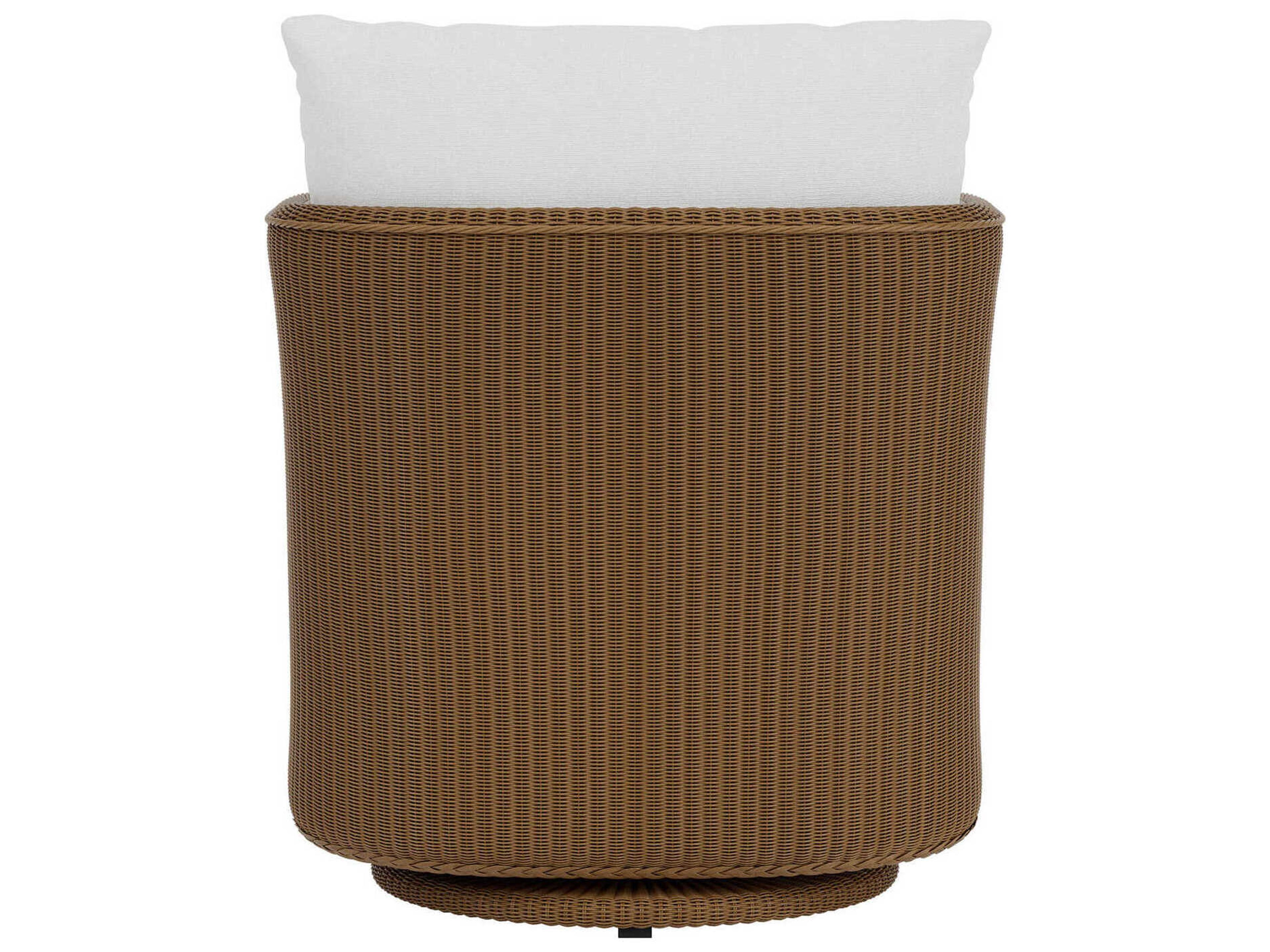 Lloyd Flanders Essence Wicker Swivel Glider Patio Lounge Chair