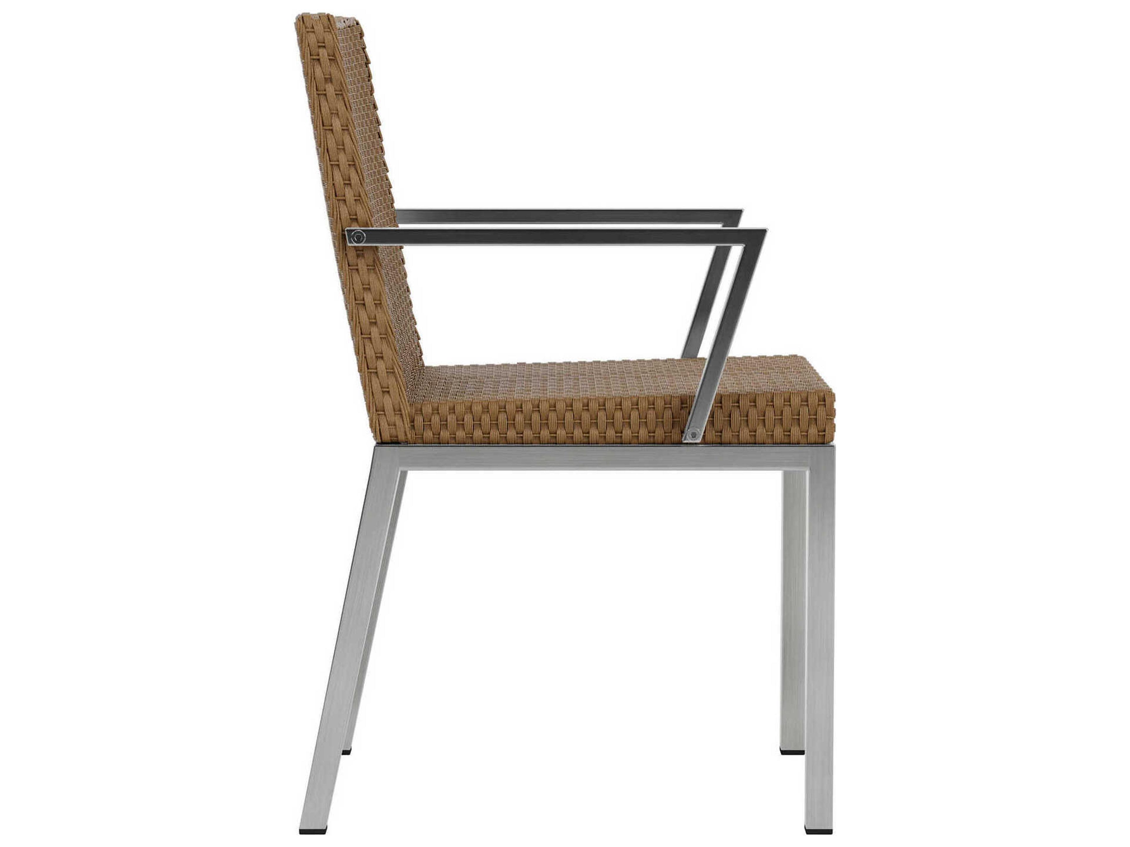 Lloyd Flanders Elements Outdoor Patio Dining Arm Chair