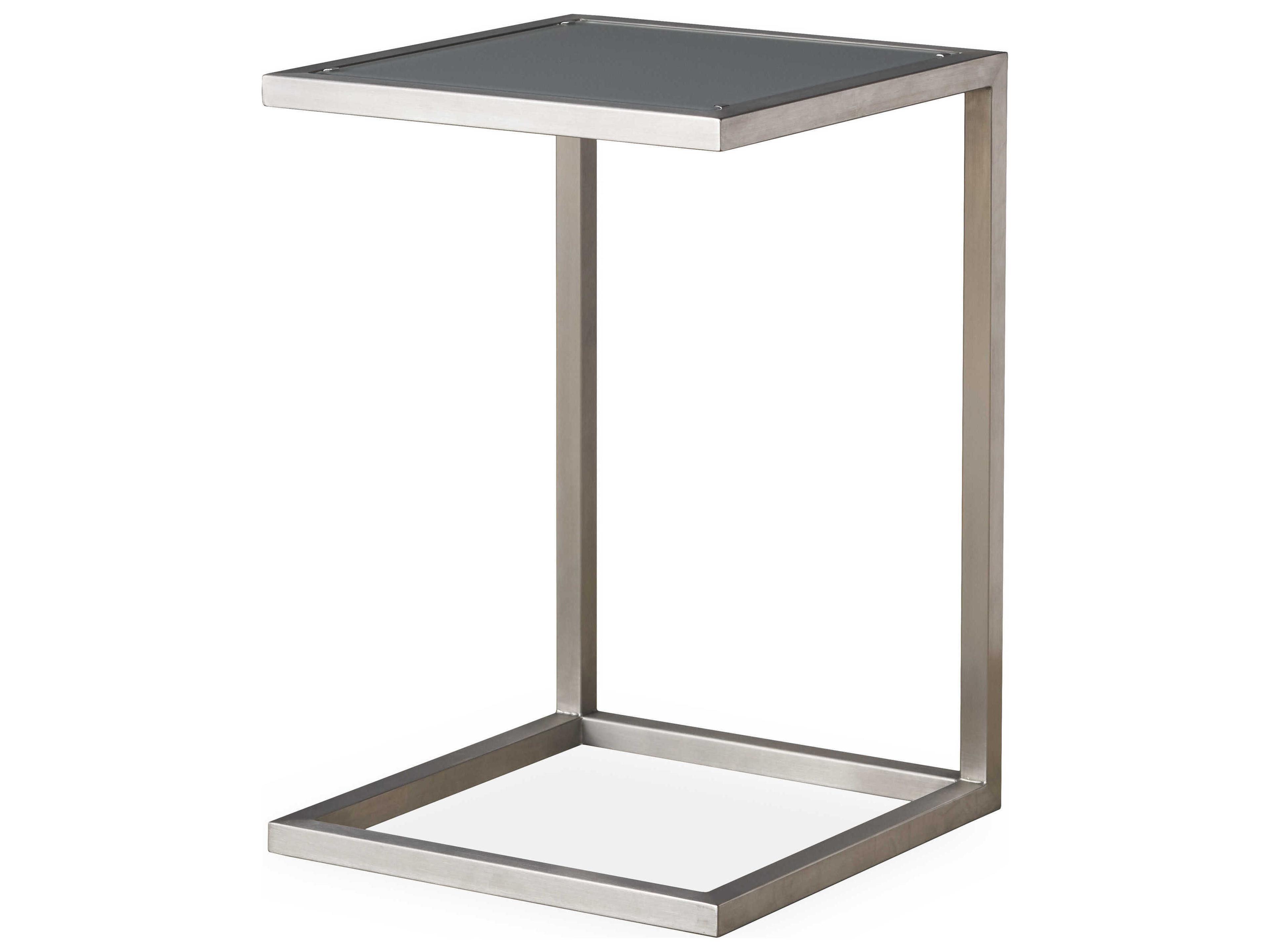 Lloyd Flanders Elements Steel Rectangular Outdoor End Table