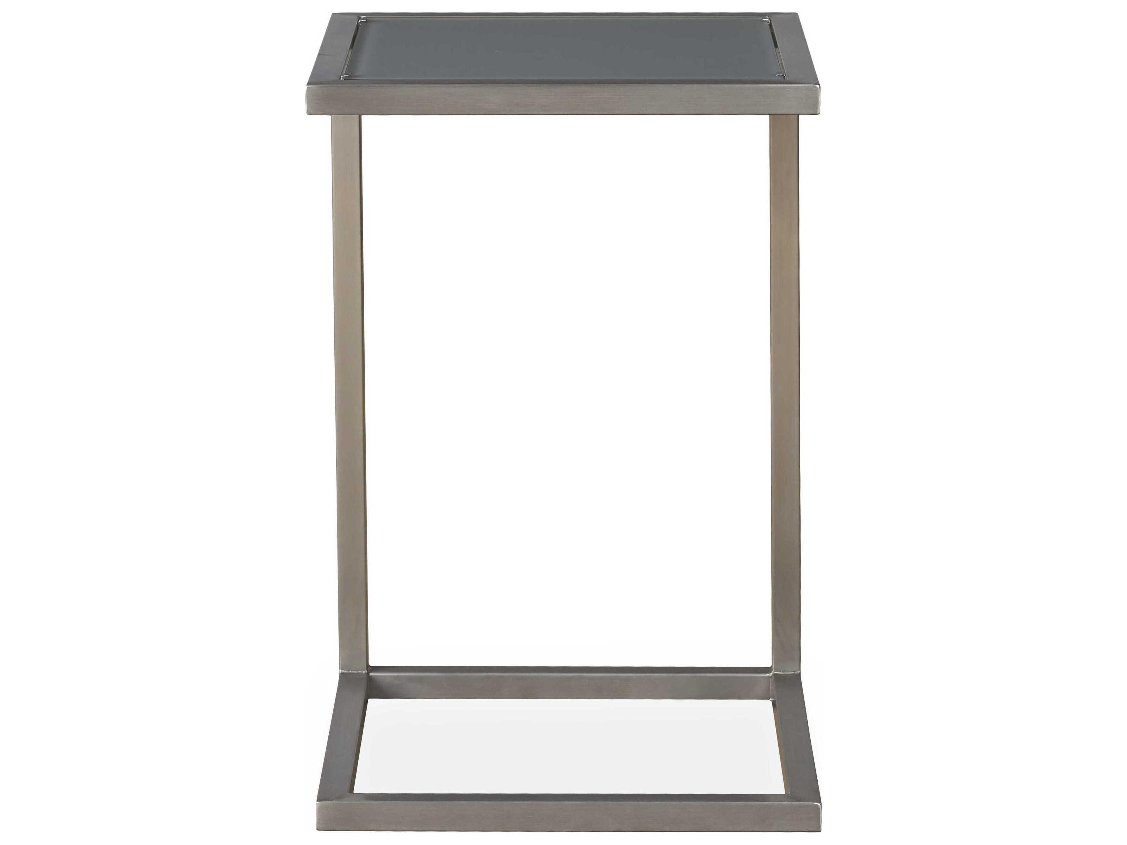 Lloyd Flanders Elements Steel Rectangular Outdoor End Table