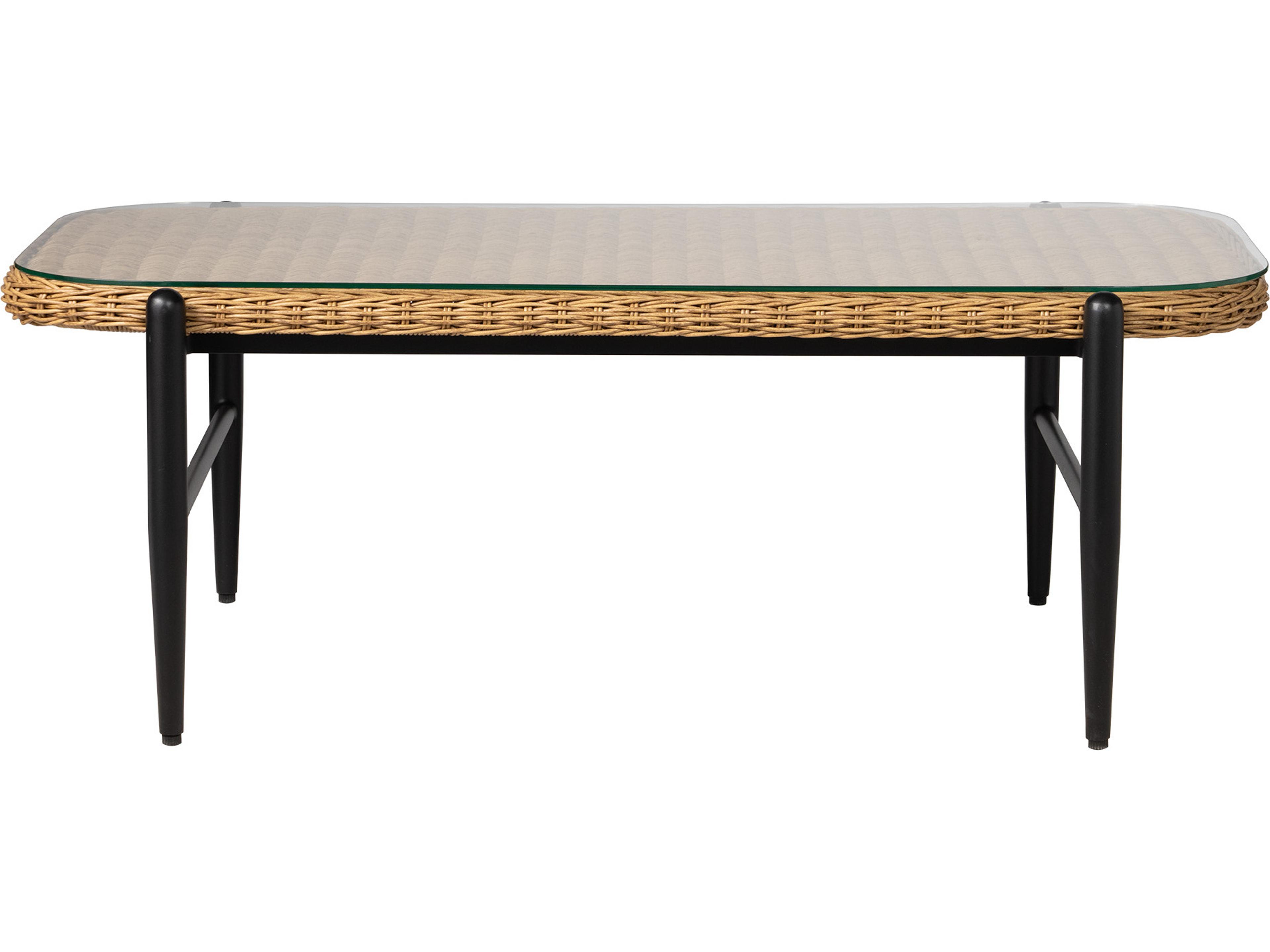 Lloyd Flanders Galloway 50” Rectangular Cocktail Table