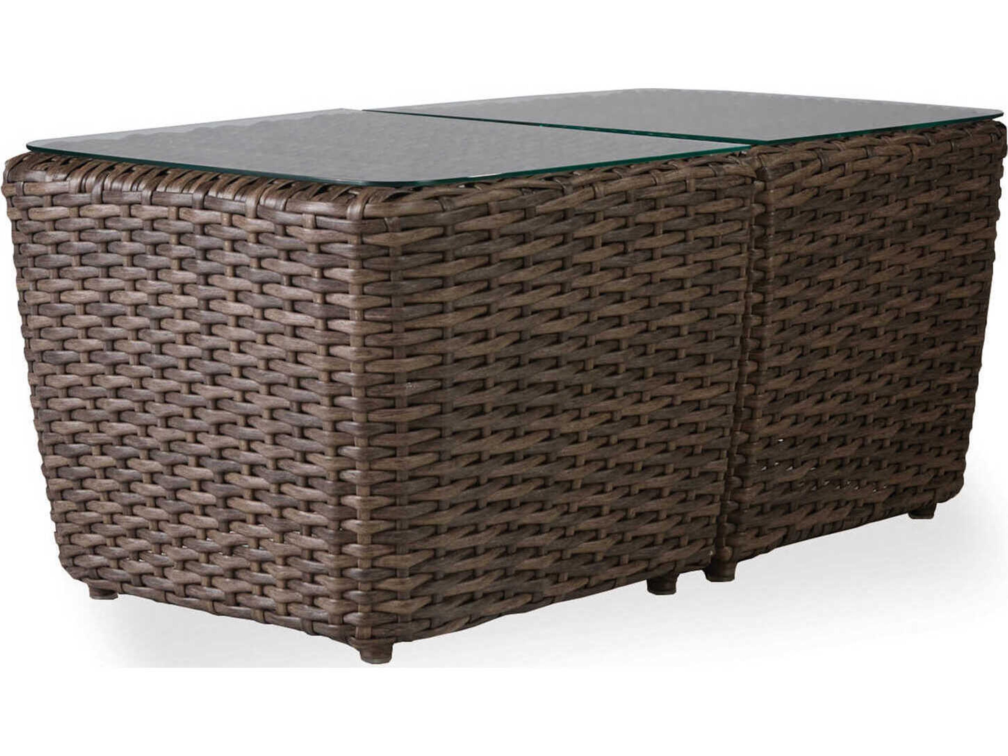 Largo Wicker Bunching Coffee Table Outdoor