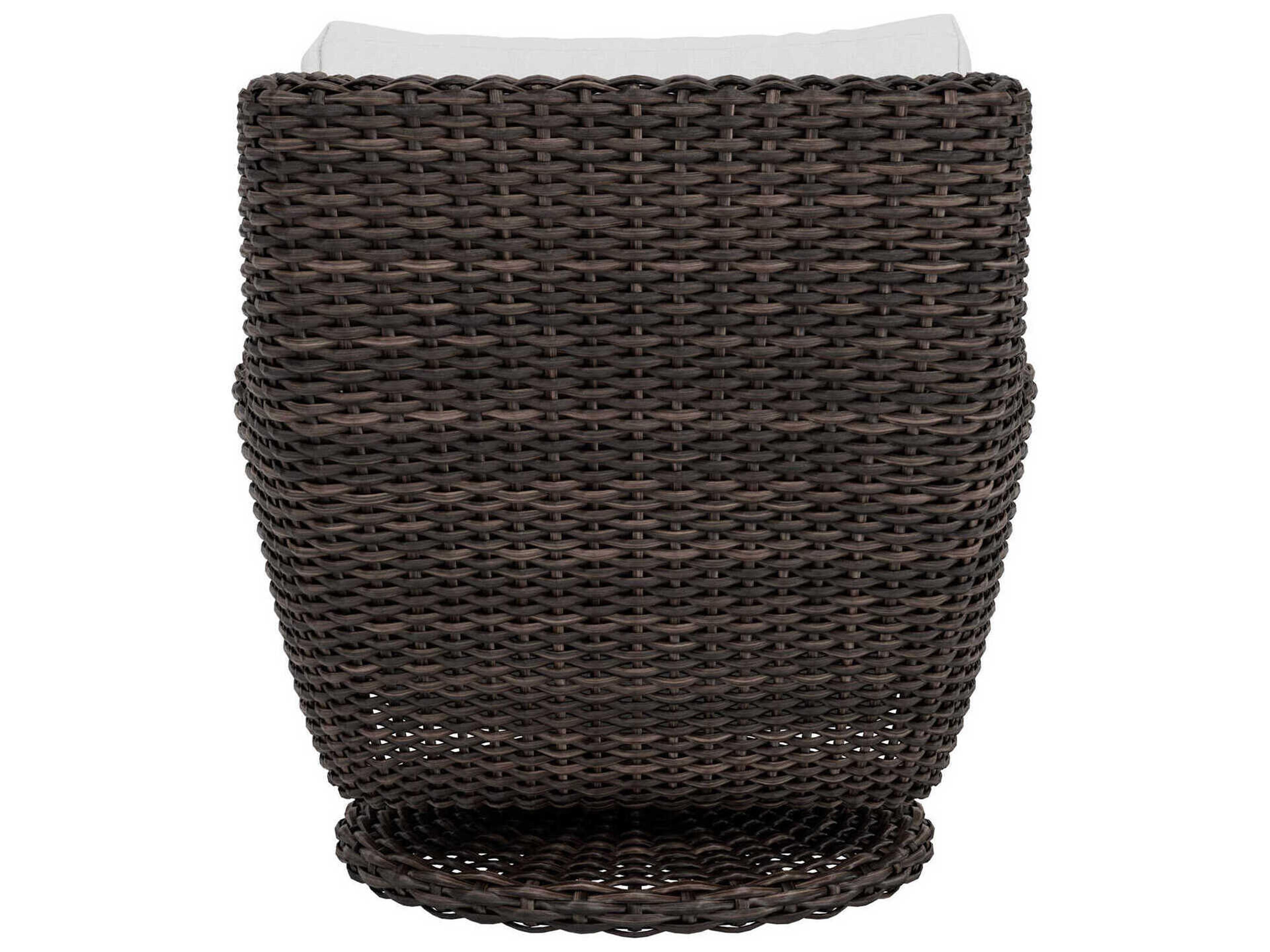 Lloyd Flanders Largo Wicker High Back Swivel Outdoor Patio Rocker