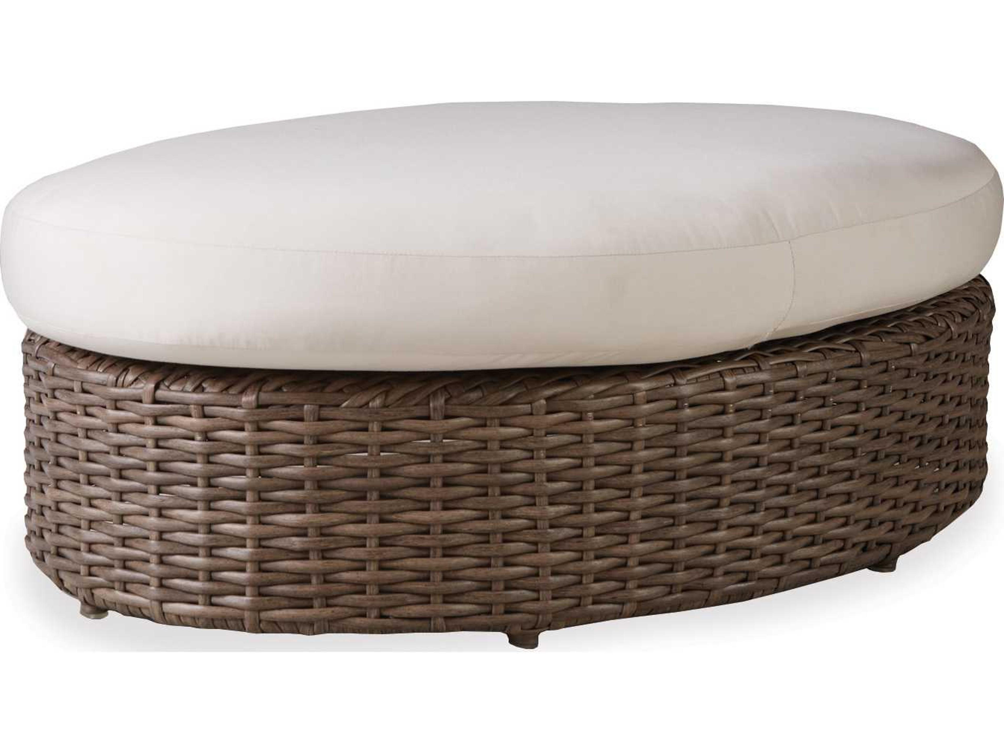 Largo Replacement Oval Ottoman Seat Cushion