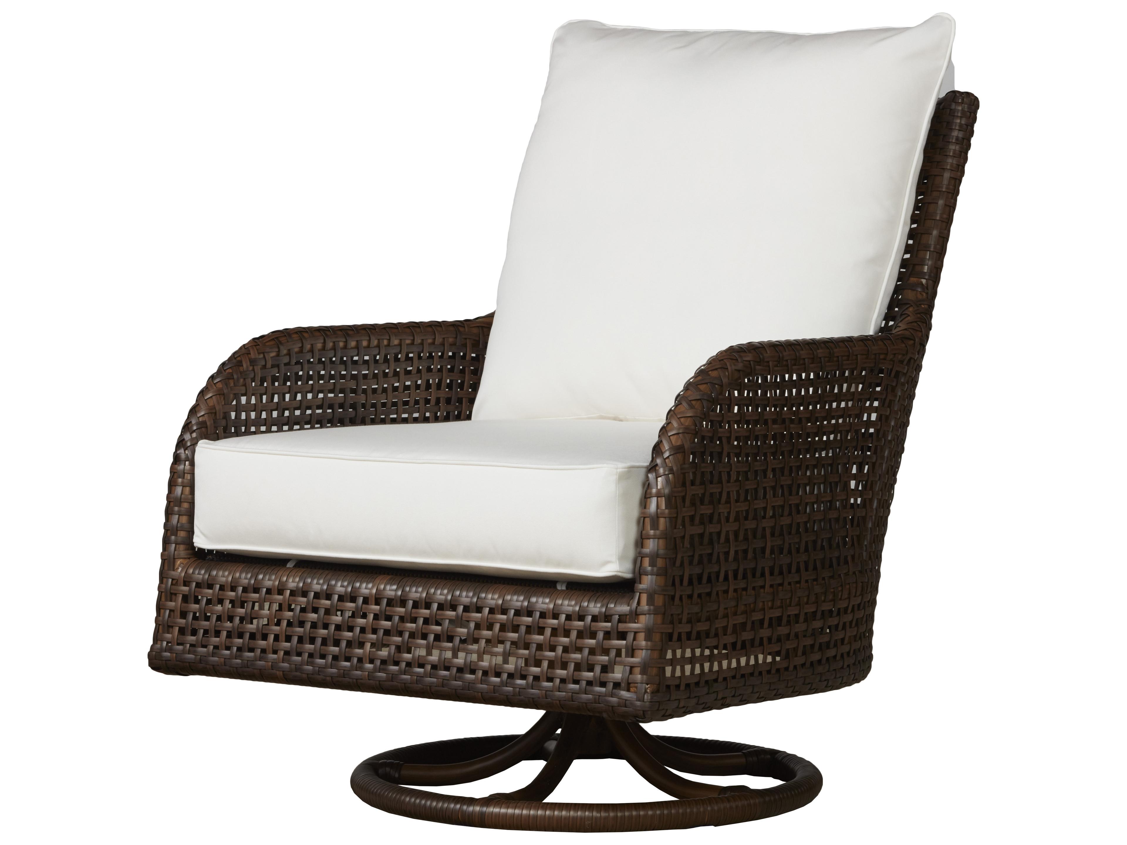 Havana Swivel Glider Lounge Chair Seat & Back Replacement Cushions