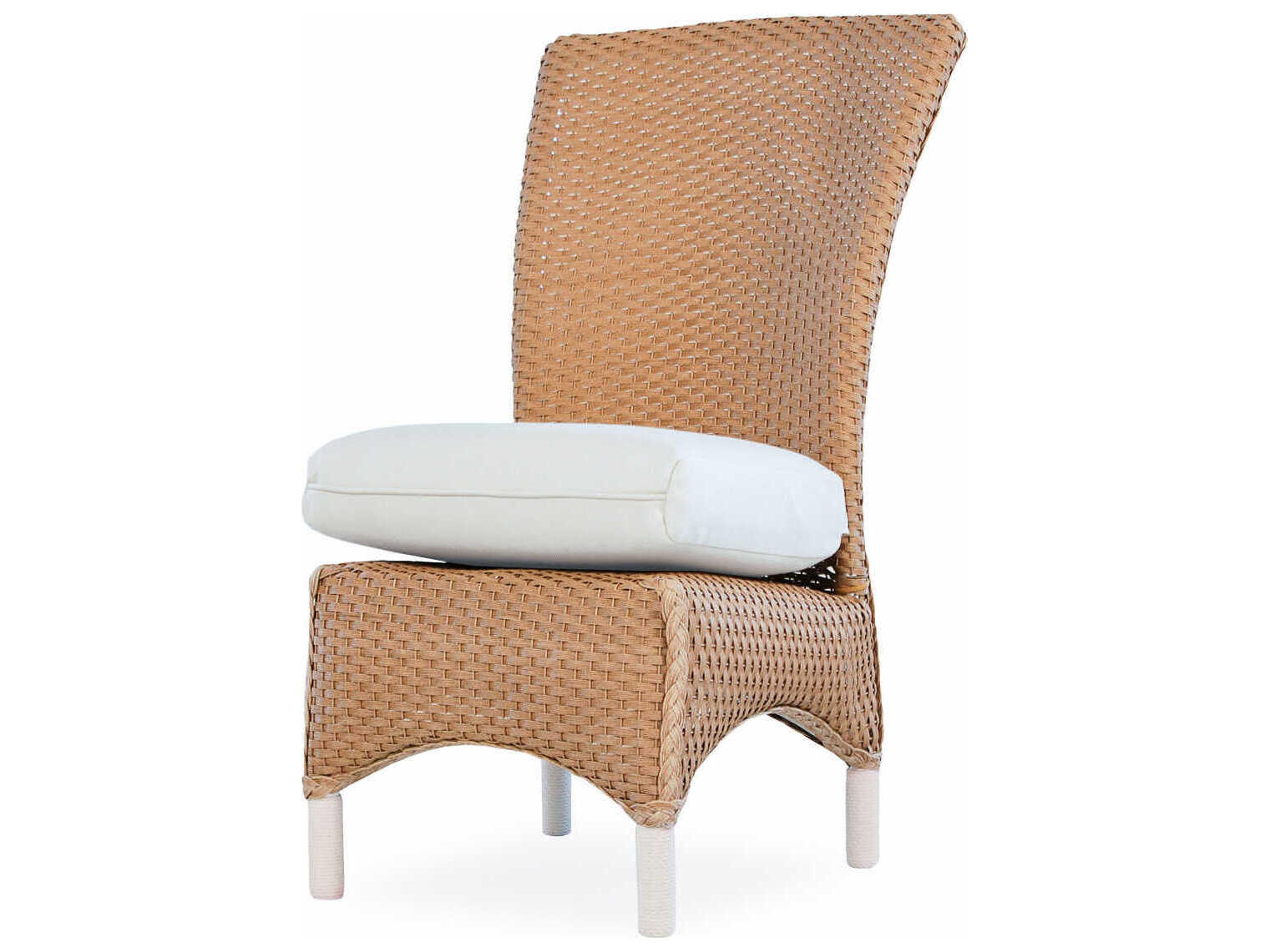 Lloyd Flanders Mandalay Wicker Side Patio Dining Side Chair