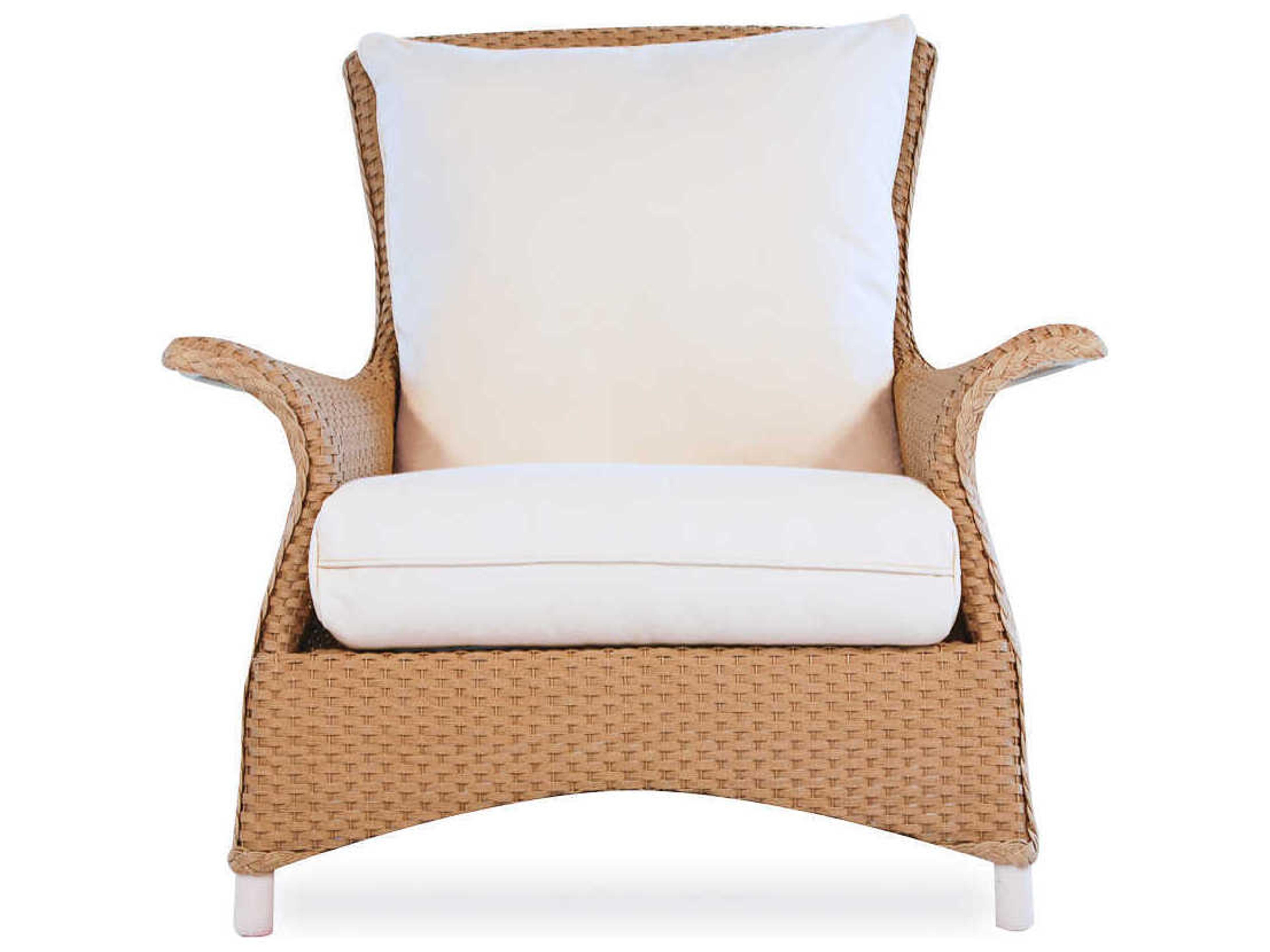 Lloyd Flanders Mandalay Wicker Outdoor Patio Lounge Chair