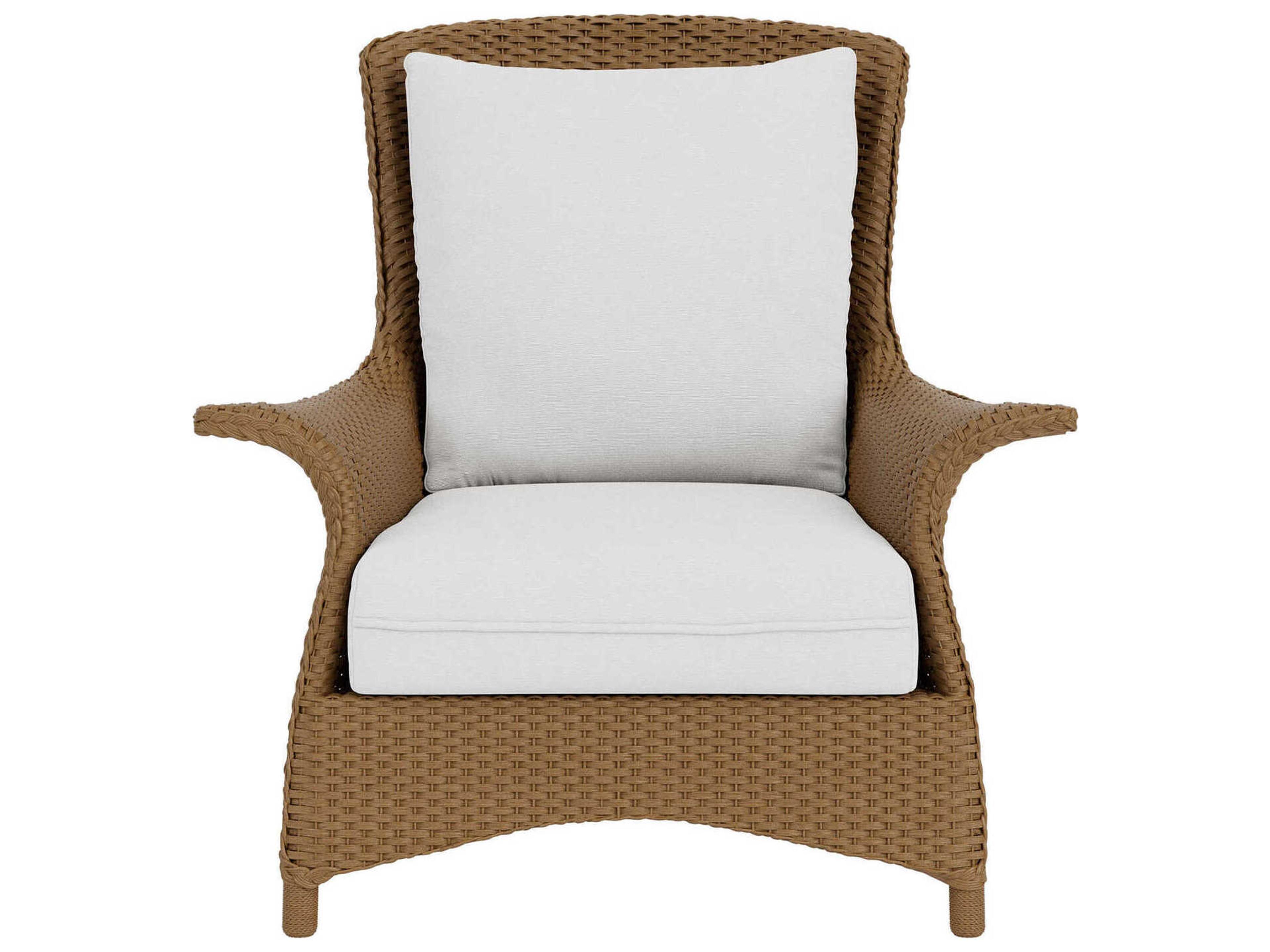 Lloyd Flanders Mandalay Wicker Outdoor Patio Lounge Chair