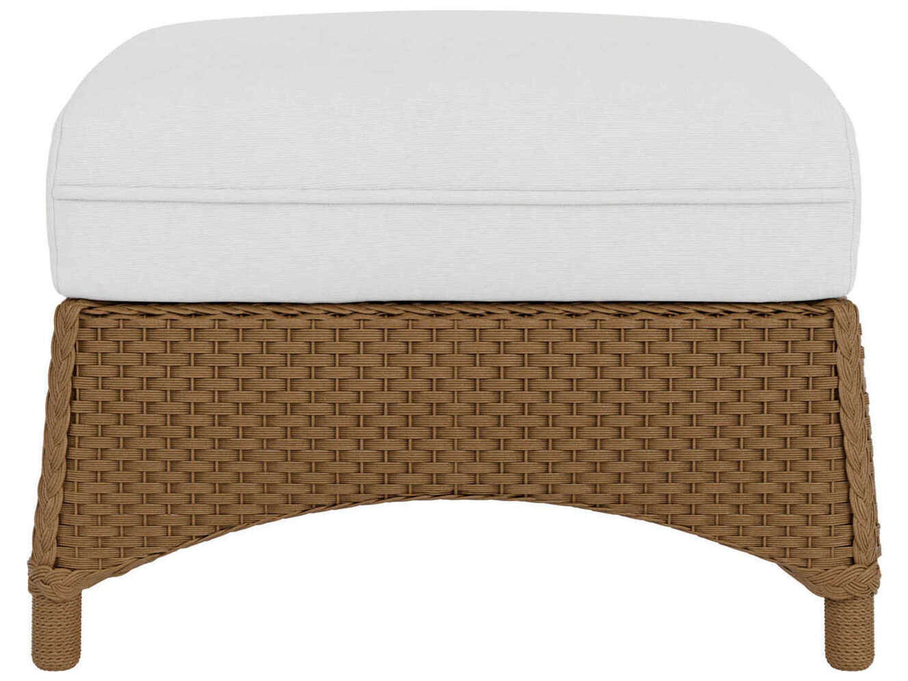 Lloyd Flanders Mandalay Wicker Outdoor Patio Ottoman
