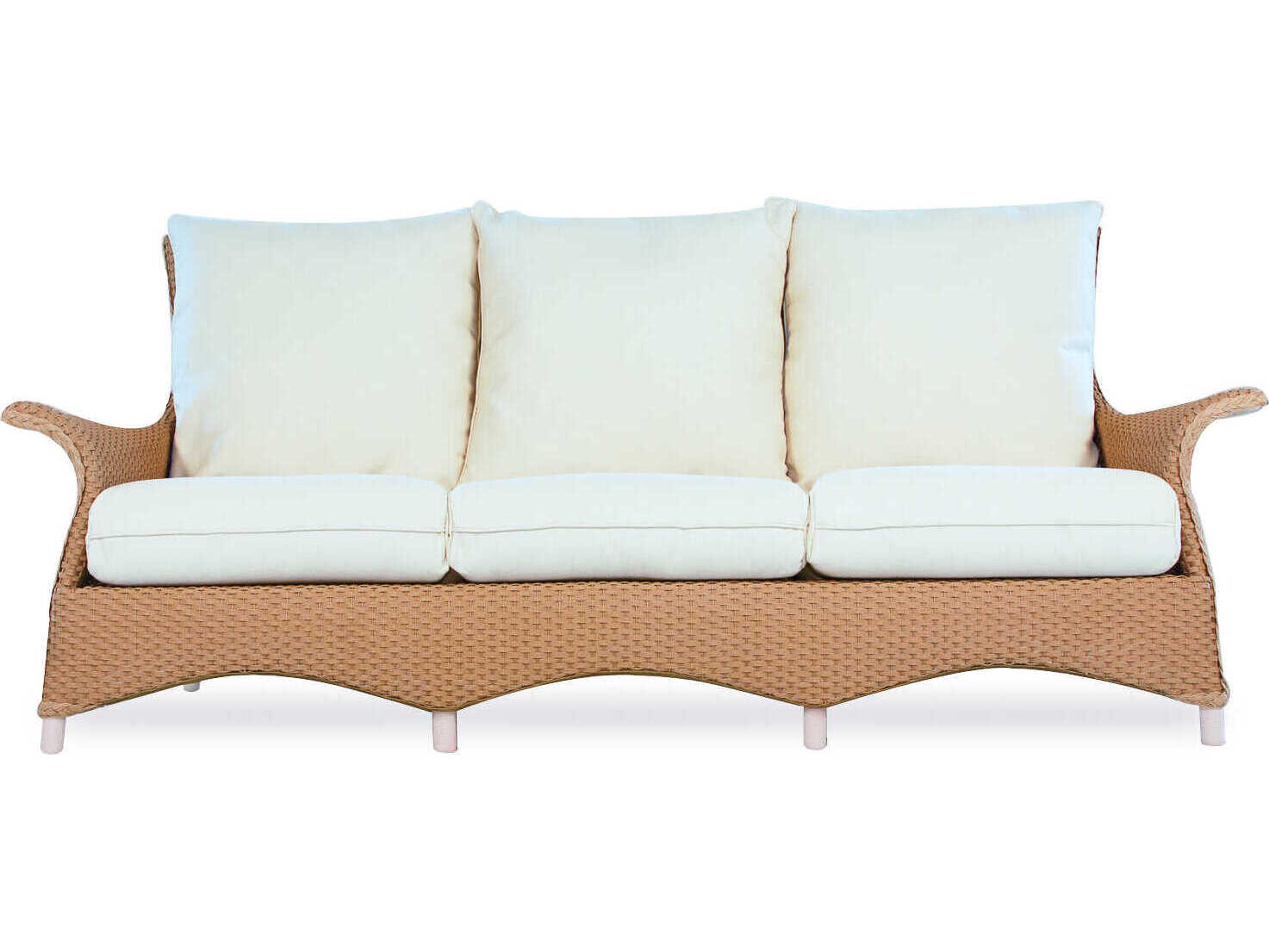 Lloyd Flanders Mandalay Wicker Outdoor Sofa