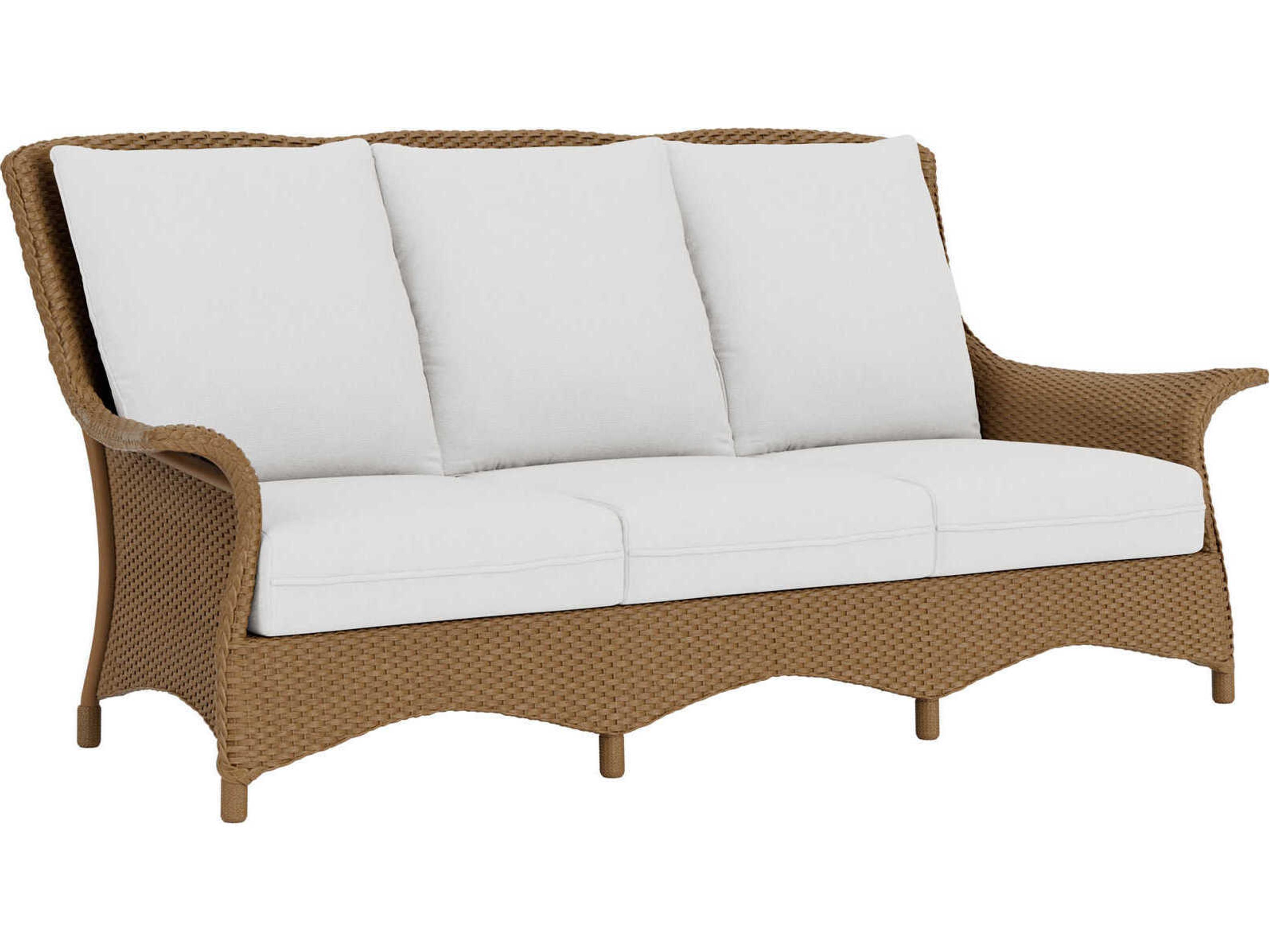 Lloyd Flanders Mandalay Wicker Outdoor Sofa