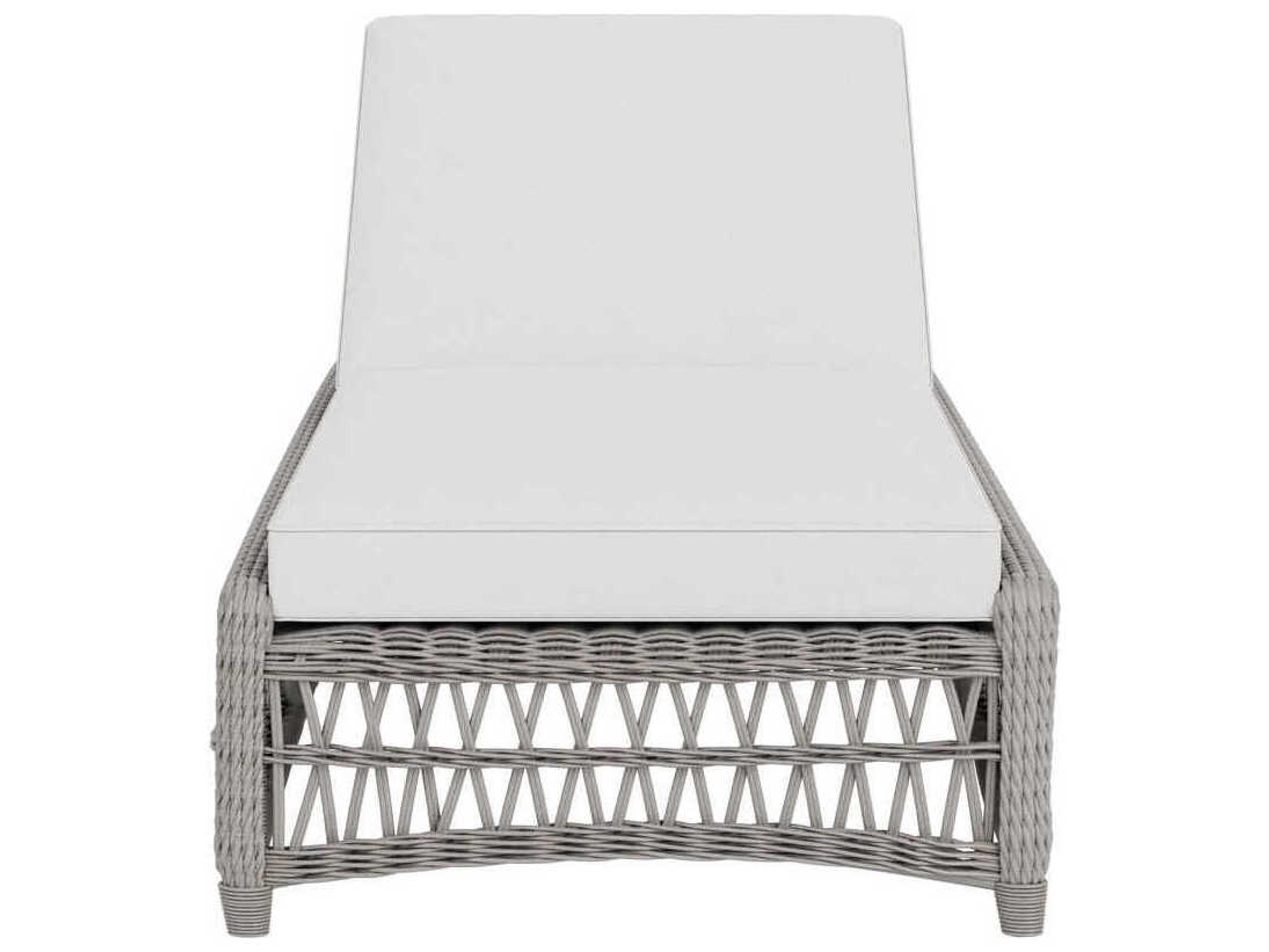 Lloyd Flanders Mackinac Wicker Outdoor Chaise Lounge