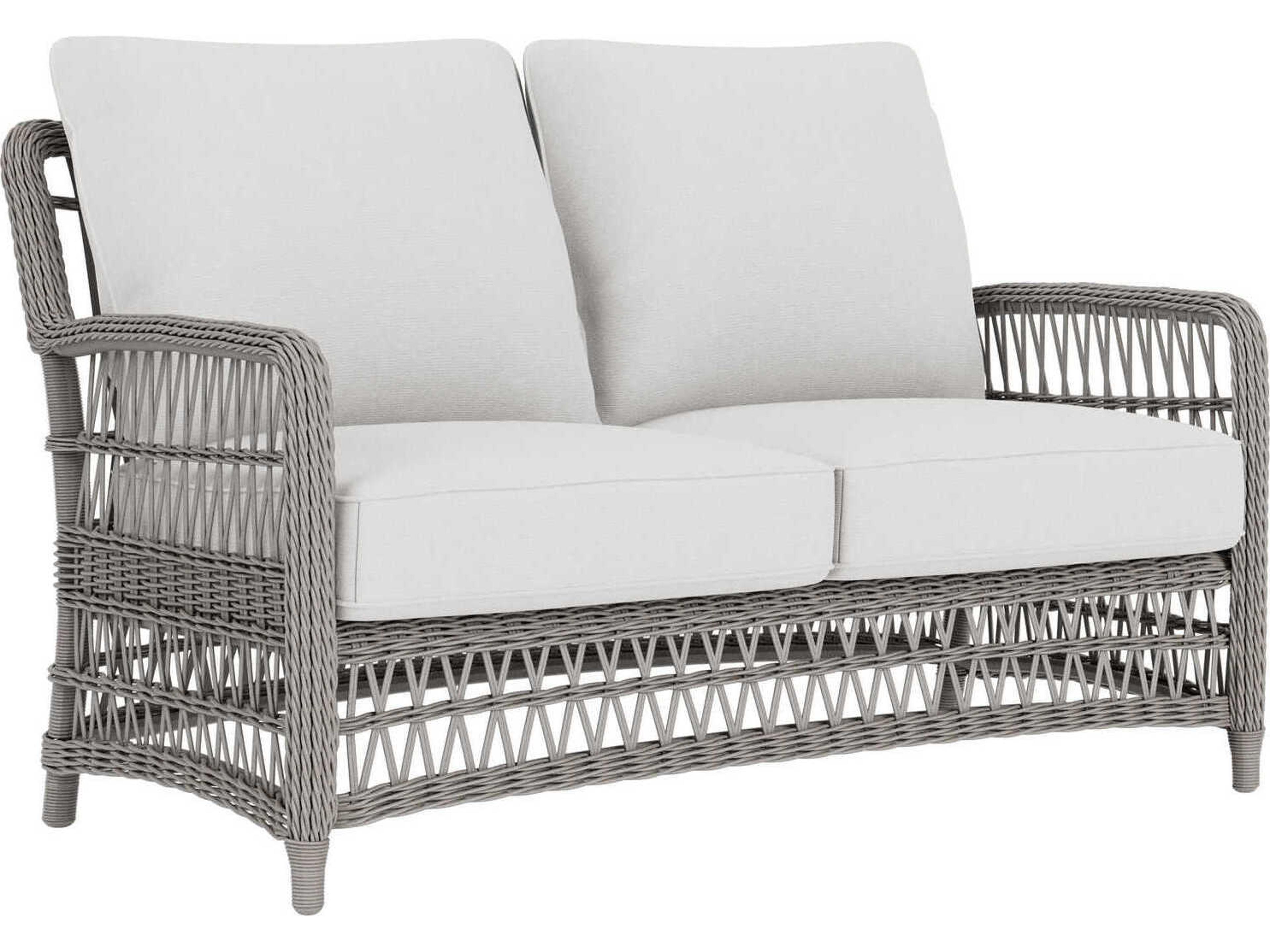 Mackinac Wicker Patio Loveseat