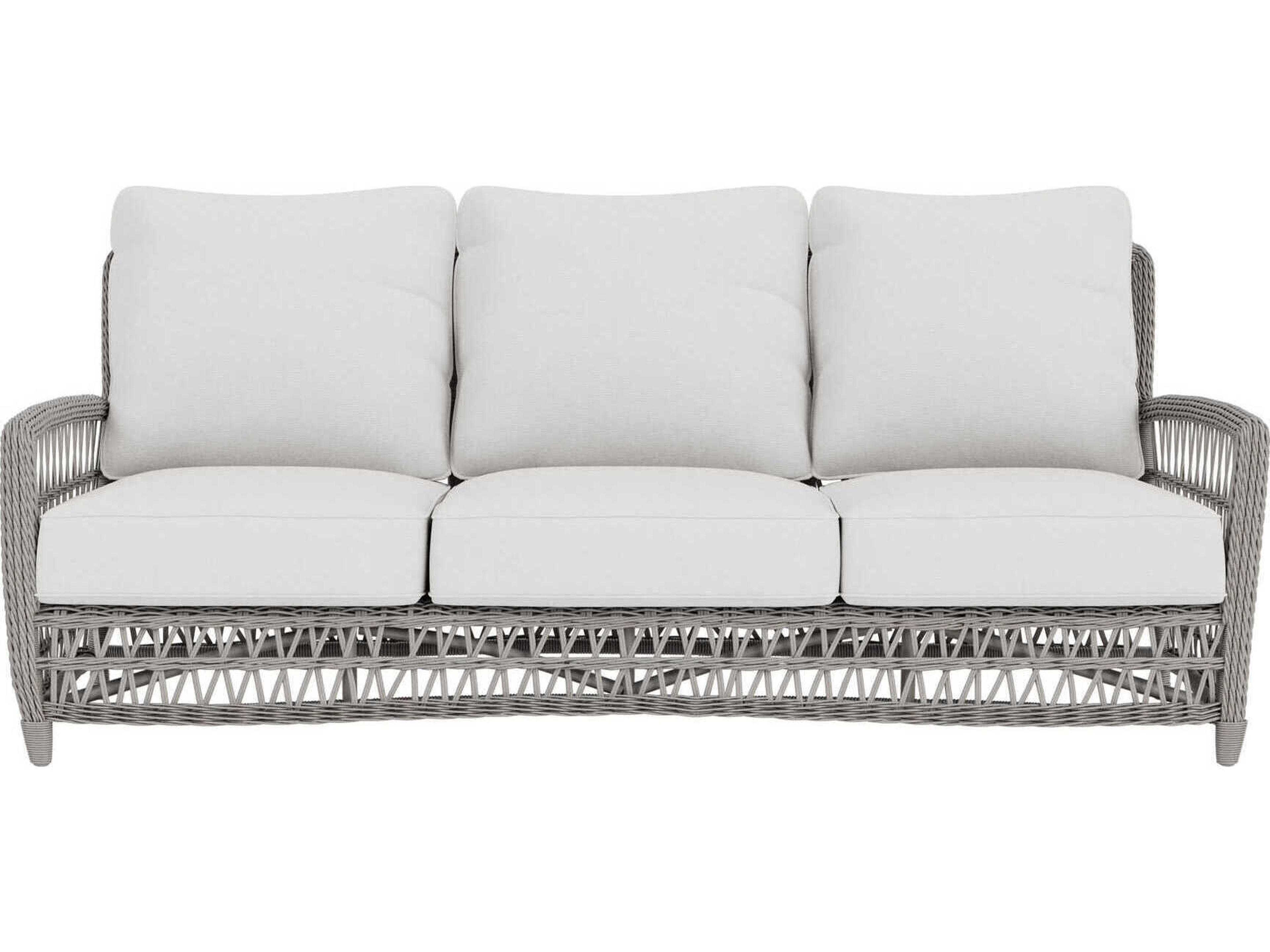 Lloyd Flanders Mackinac Wicker Outdoor Sofa