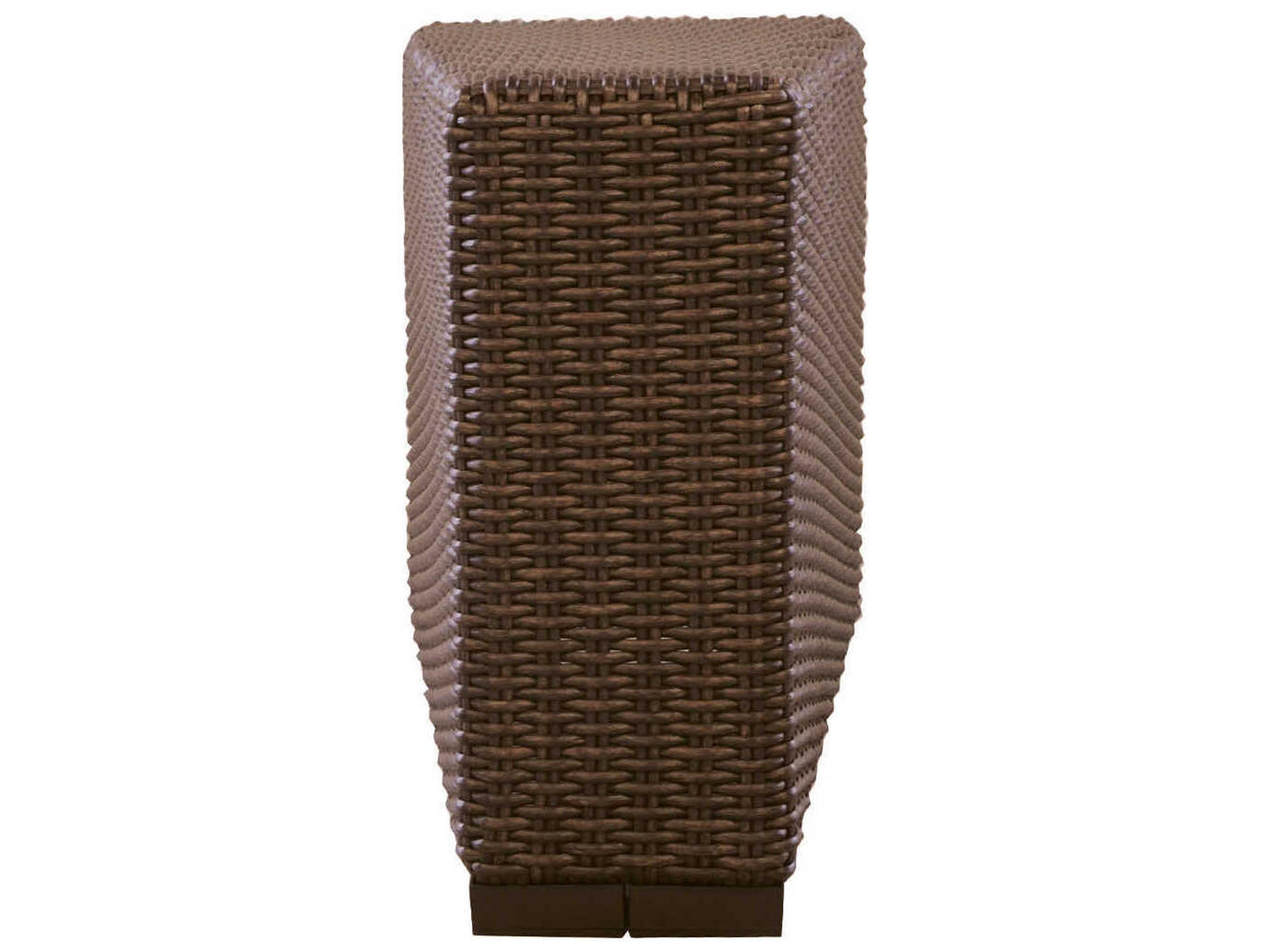Lloyd Flanders Mesa Wicker Wedge with Woven Top