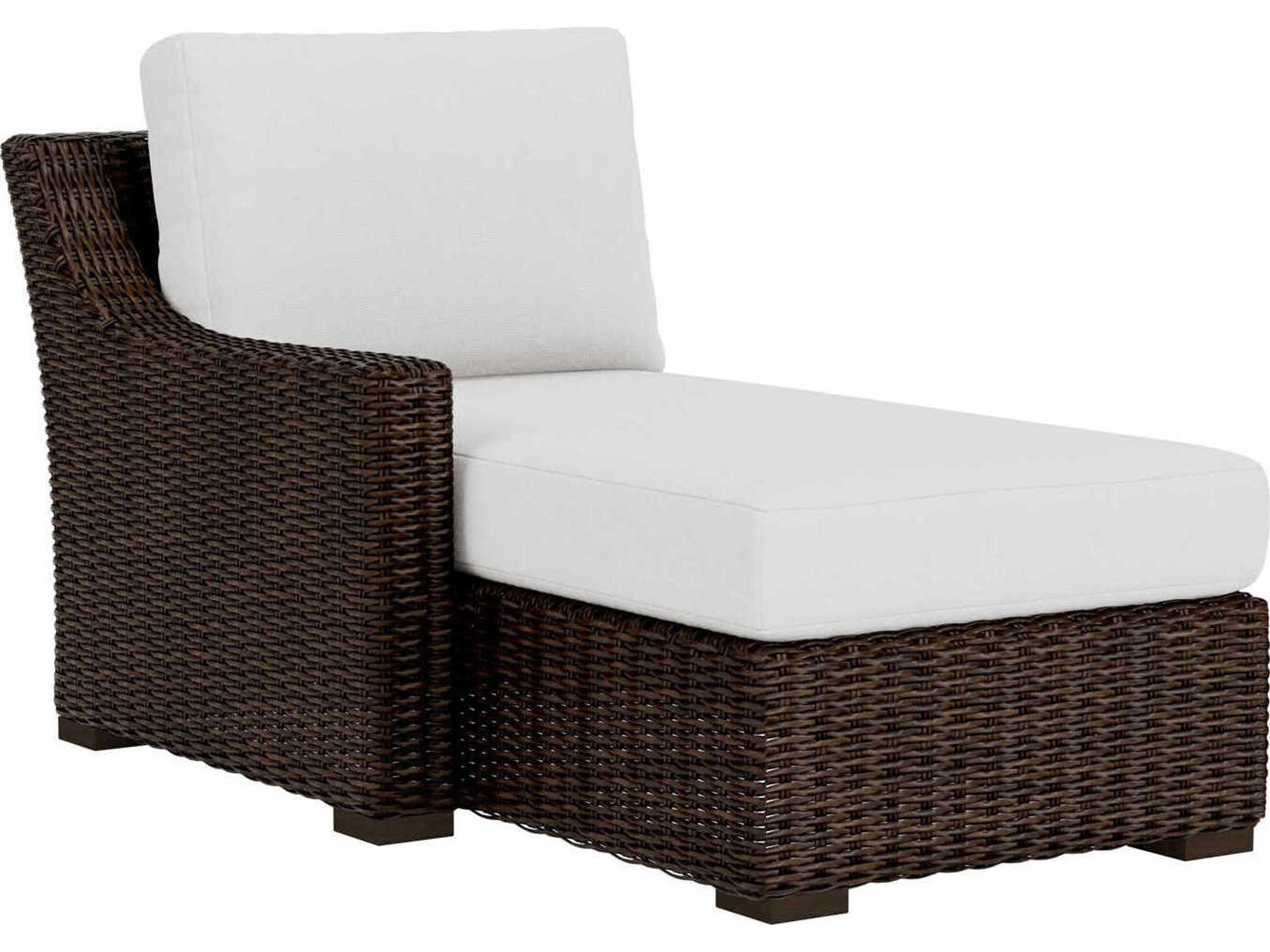 Mesa Wicker Right Arm Outdoor Patio Chaise Lounge