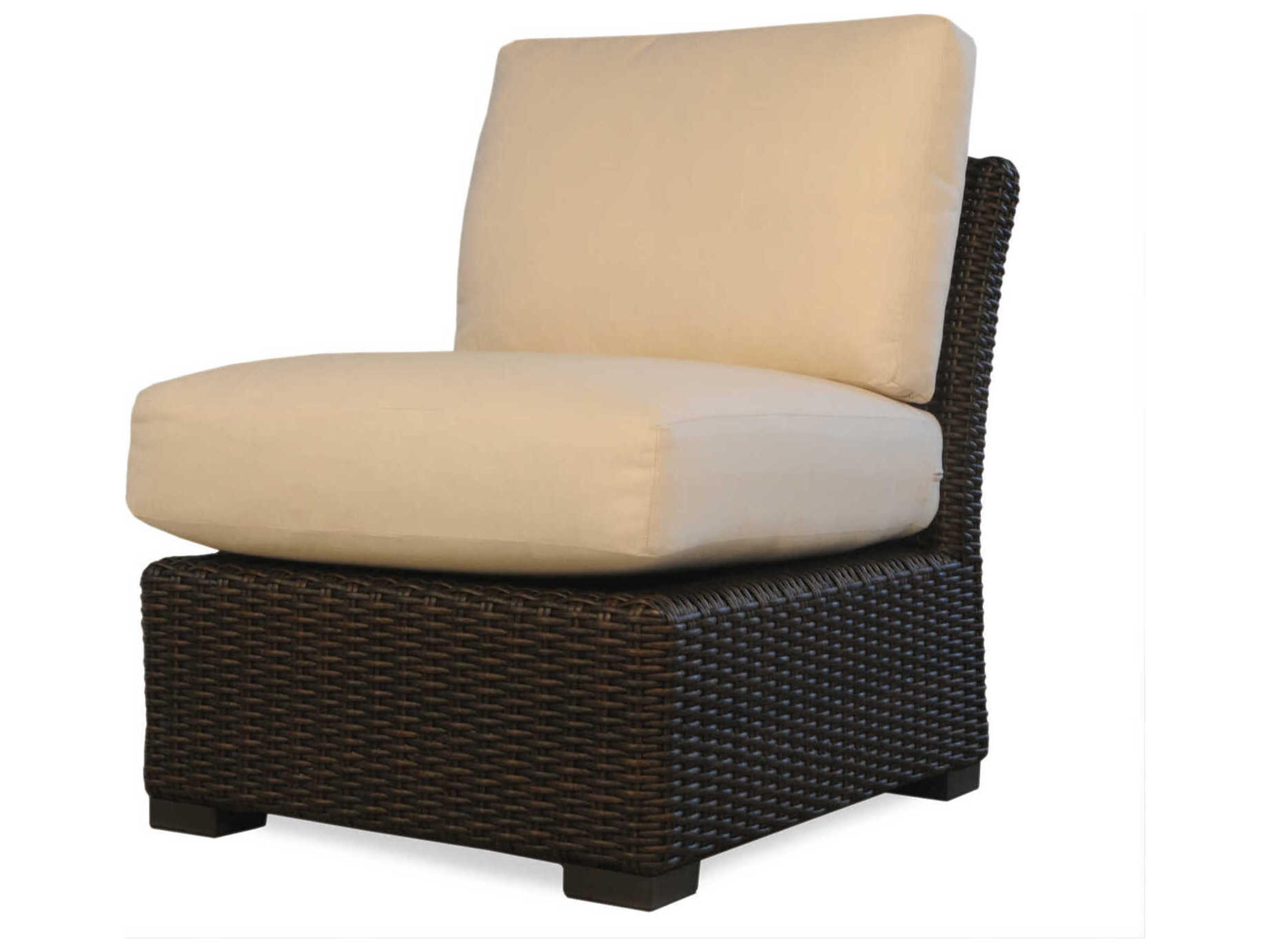 Lloyd Flanders Mesa Wicker Modular Outdoor Lounge Chair