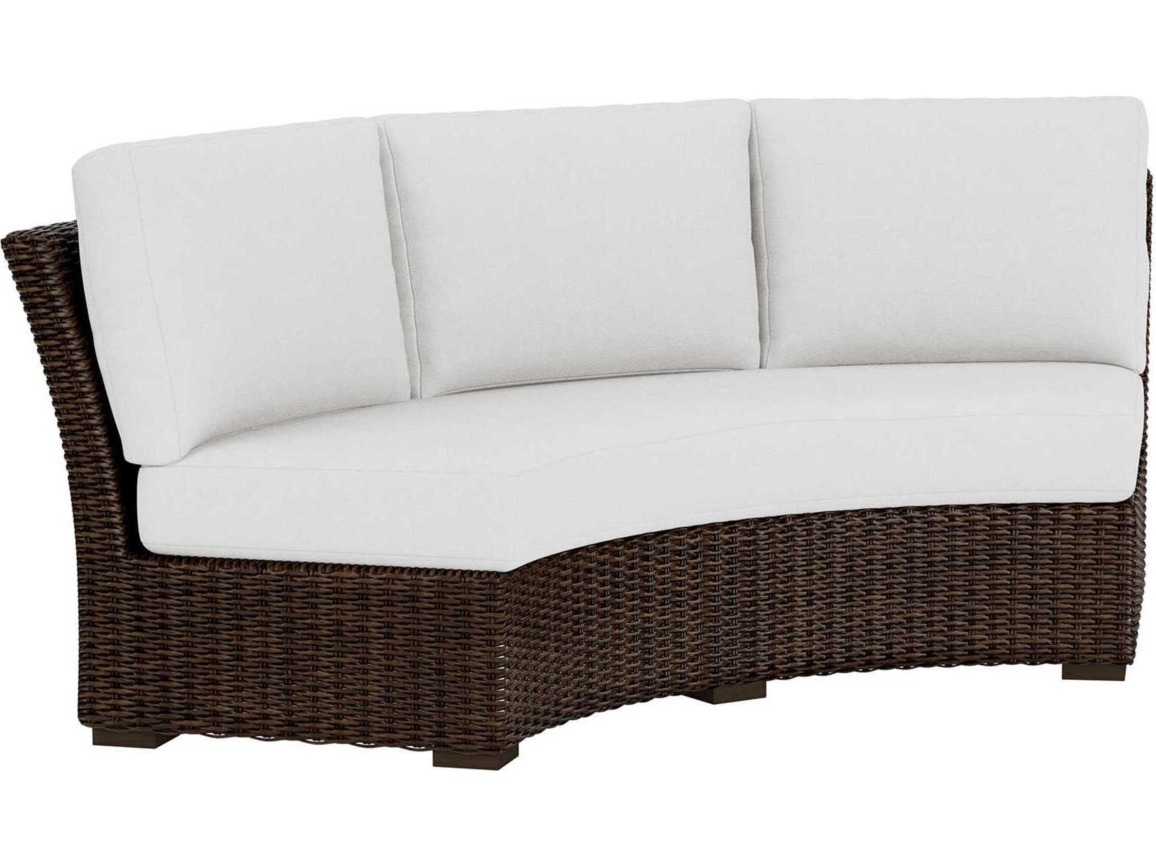 Mesa Curved Sofa Sectional Outdoor Wicker