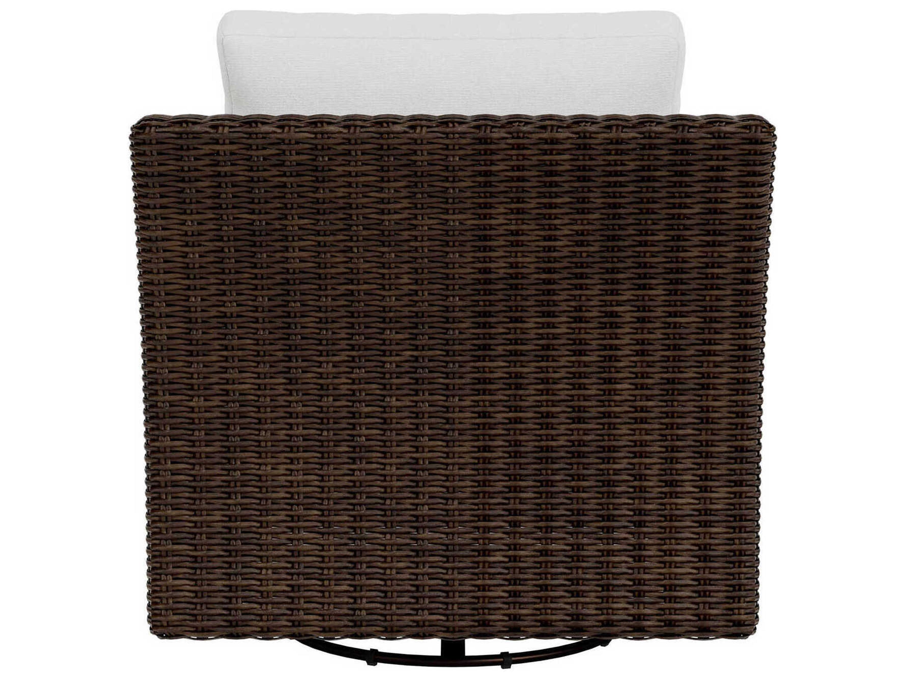 Lloyd Flanders Mesa Wicker Swivel Glider Patio Lounge Chair