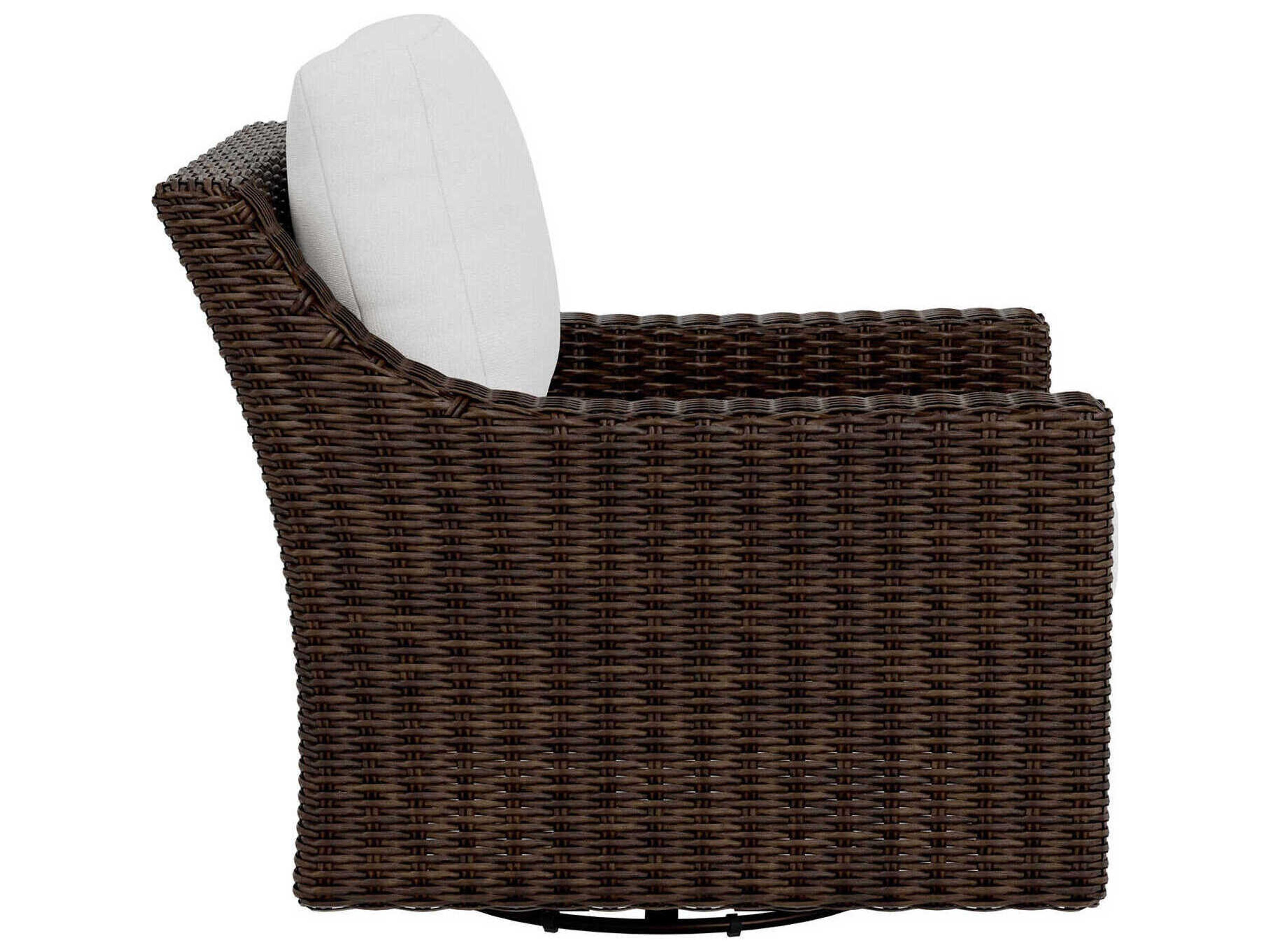 Lloyd Flanders Mesa Wicker Swivel Glider Patio Lounge Chair