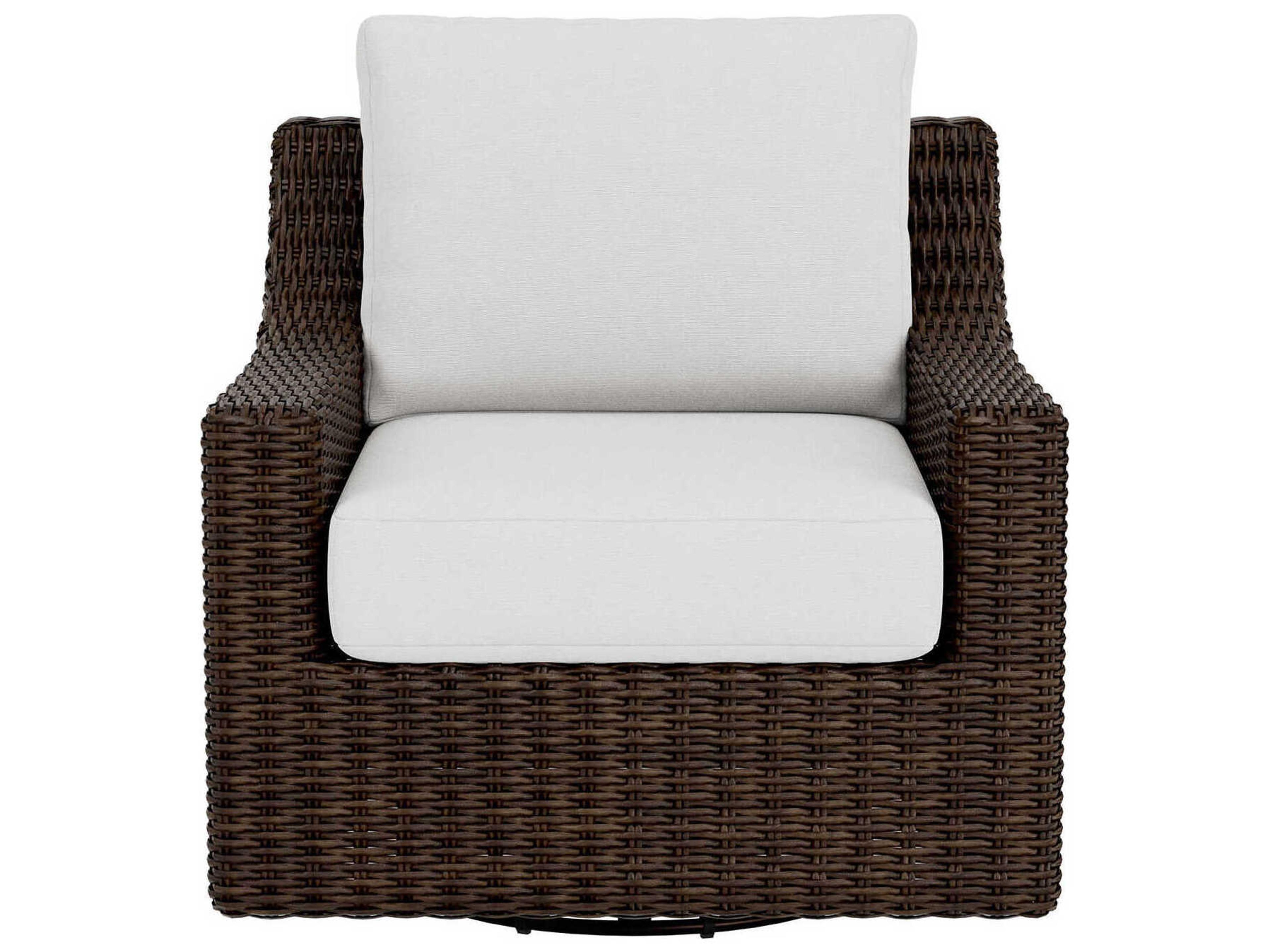 Lloyd Flanders Mesa Wicker Swivel Glider Patio Lounge Chair