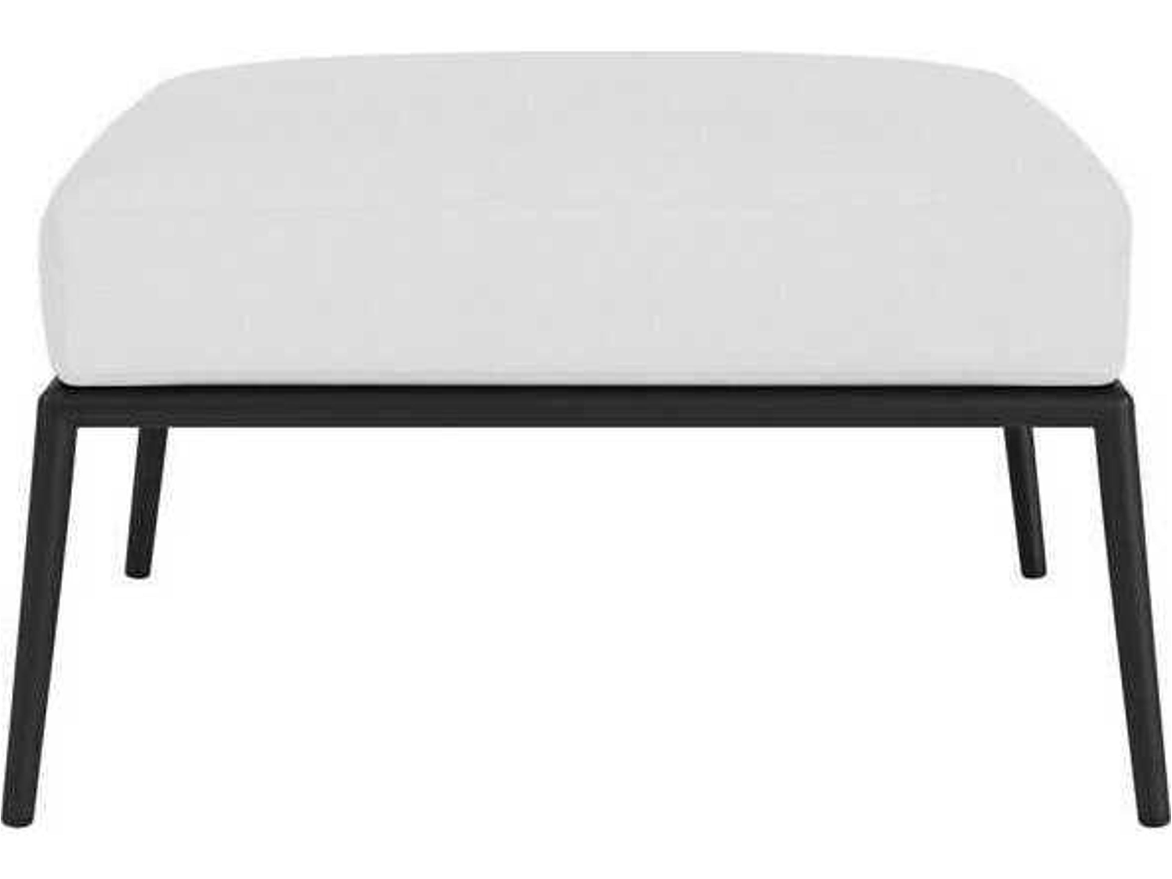 Lloyd Flanders Escape Aluminum Ottoman