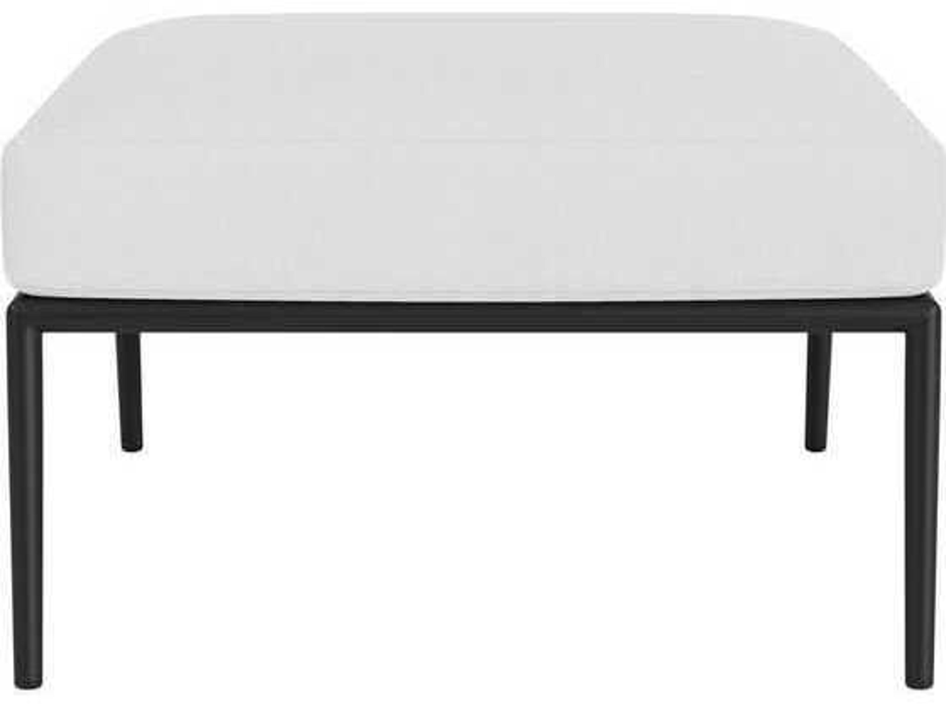 Lloyd Flanders Escape Aluminum Ottoman